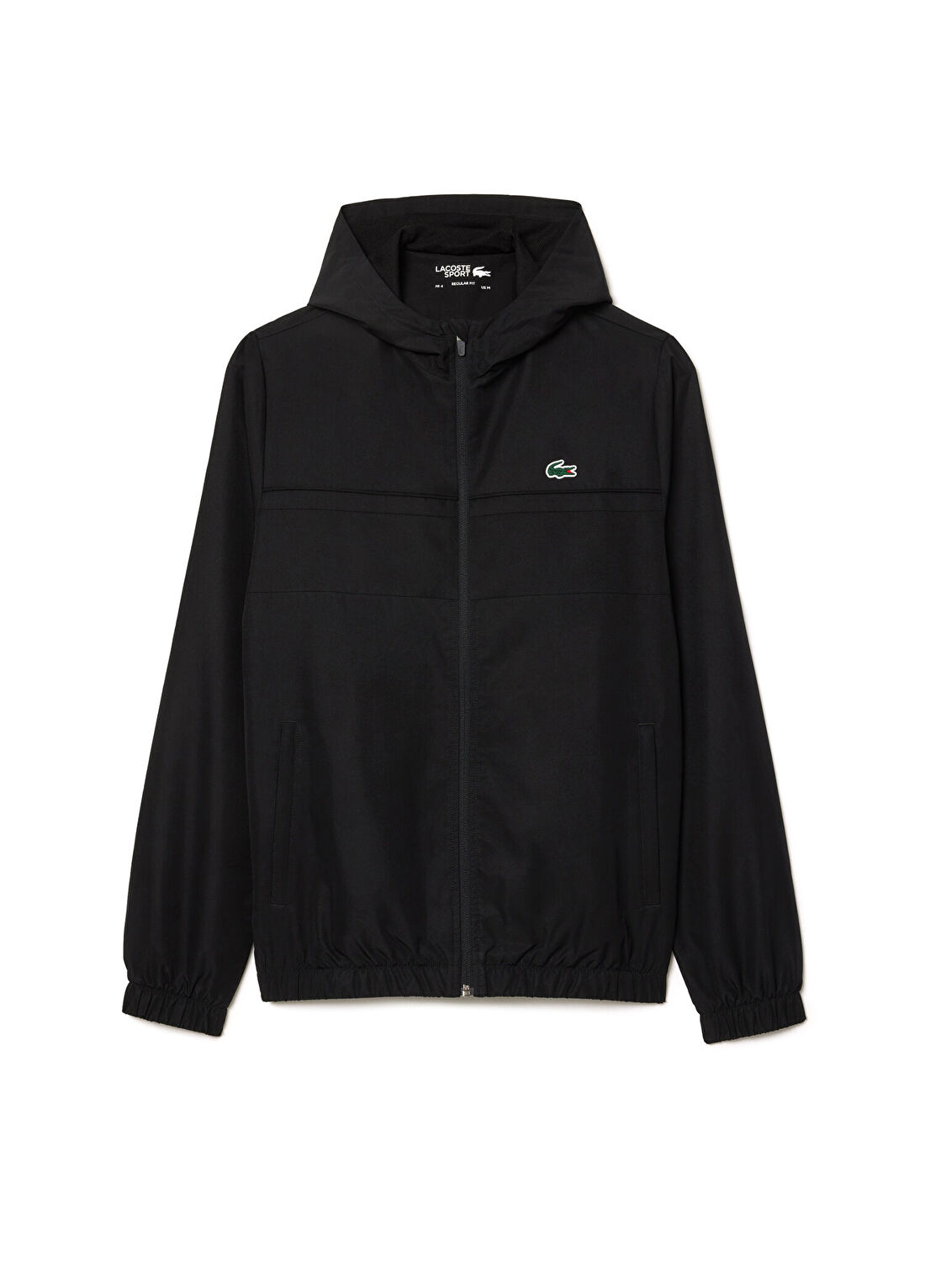 Lacoste Siyah Kapüşonlu Regular Fit Erkek Eşofman Takımı görsel 2