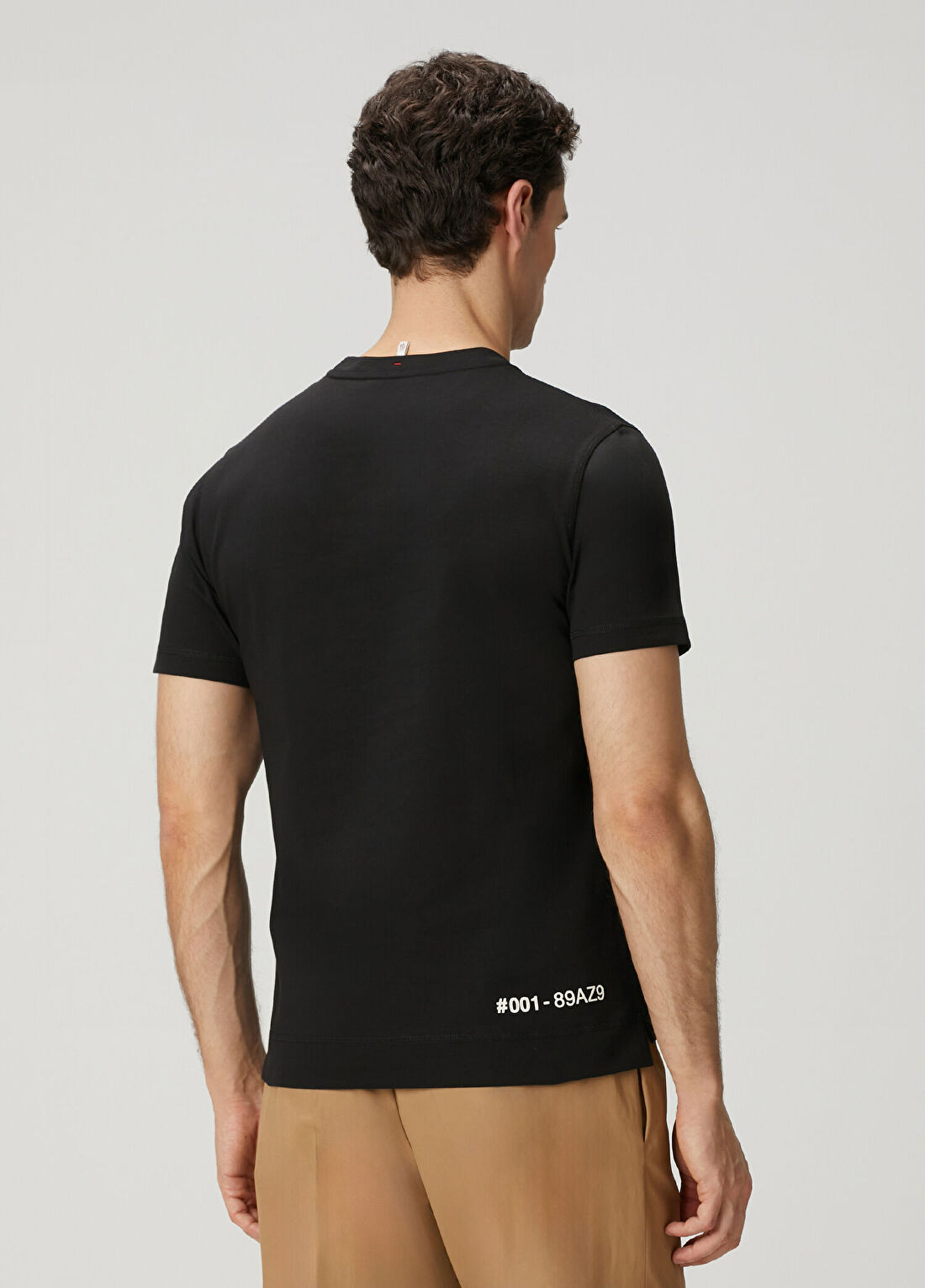 Moncler Grenoble Siyah Logo Baskılı T-shirt görsel 4