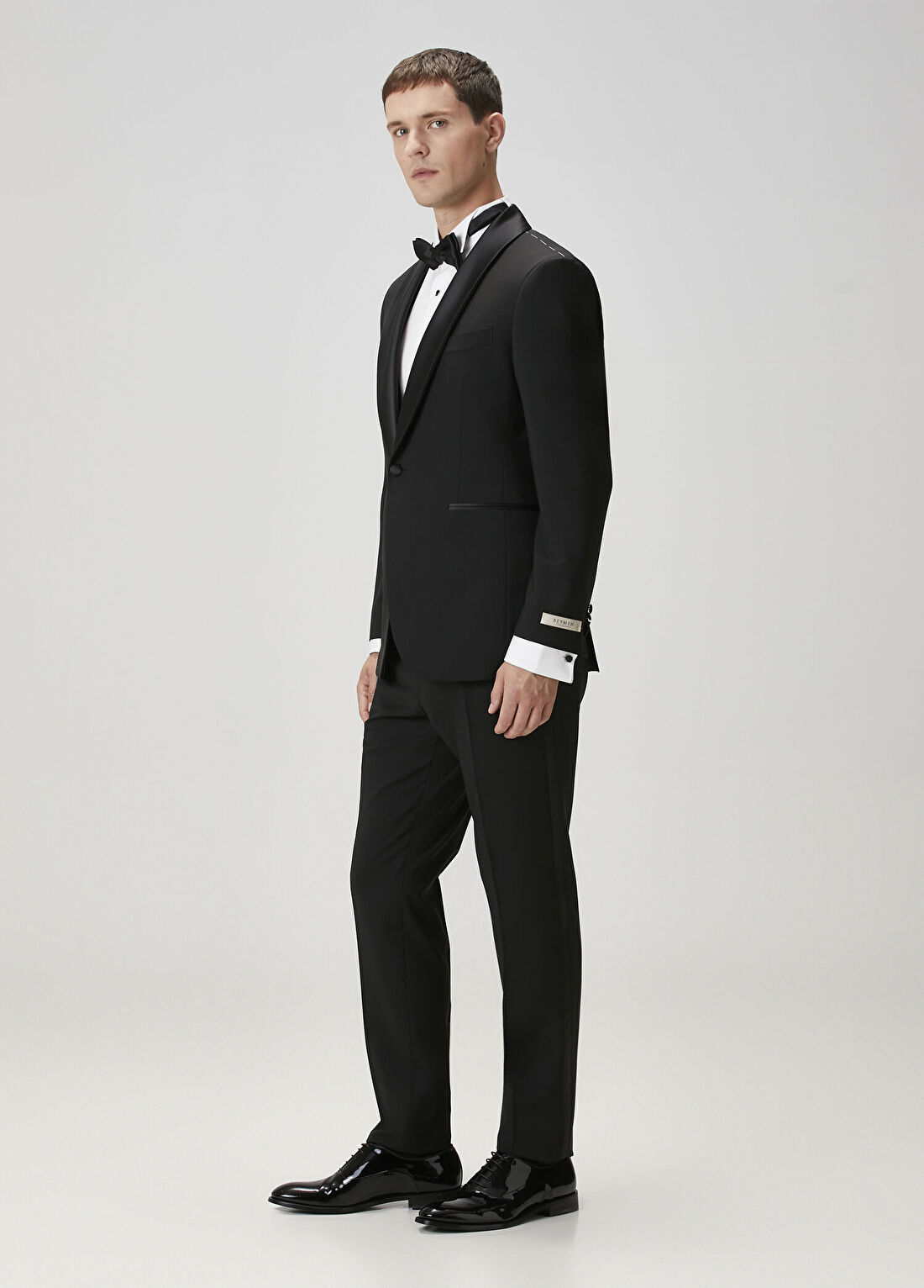 Beymen Collection Siyah Yelekli Yün Smokin görsel 4