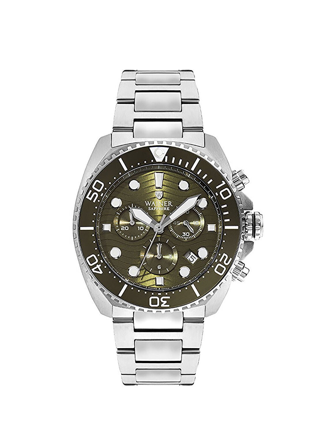 Wainer WA.10300-C Çelik Erkek Kol Saati