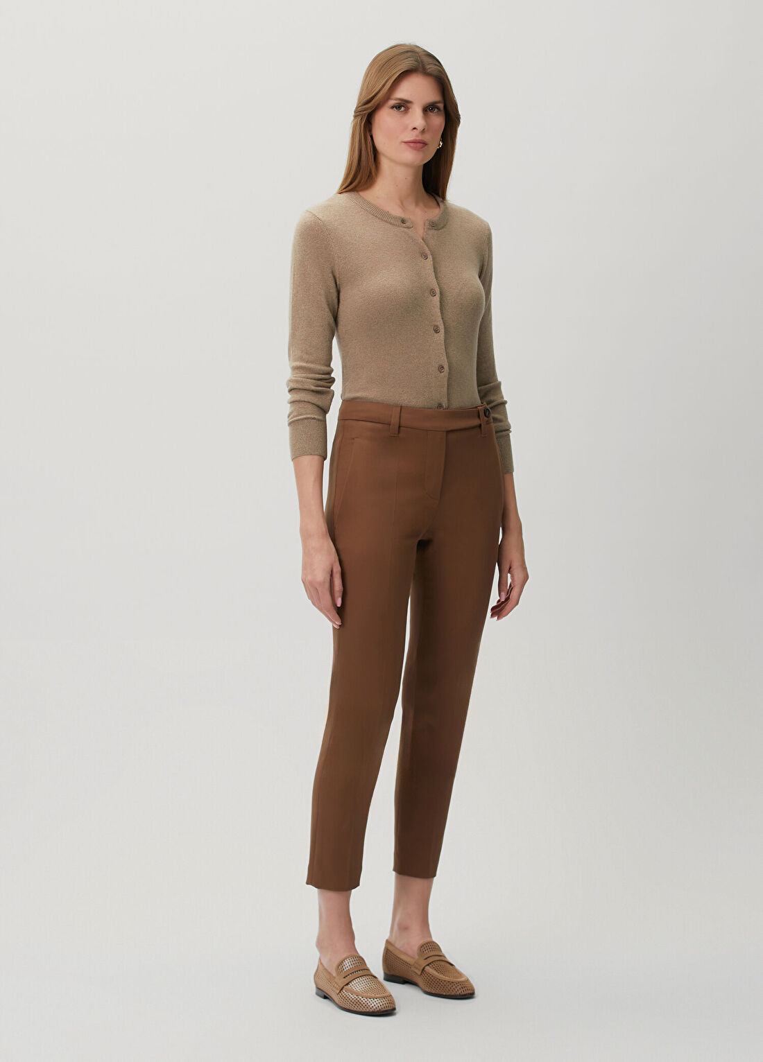 Brunello Cucinelli Kahverengi Pantolon