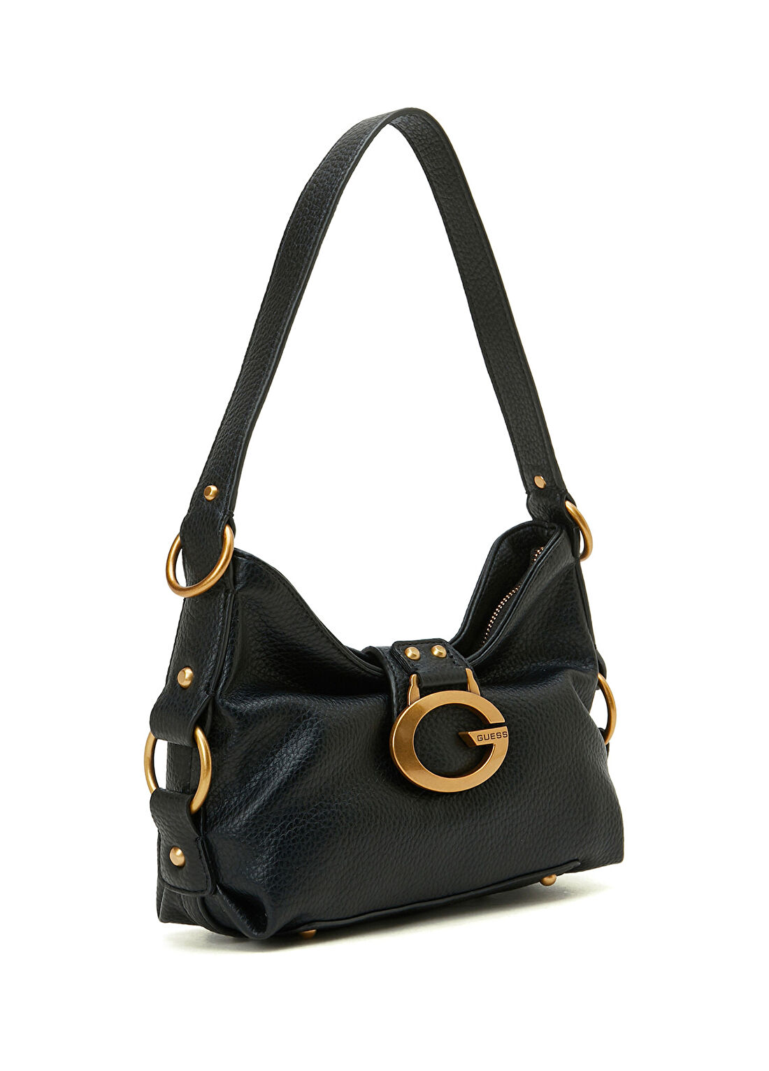 Guess Camden Siyah Kadın Omuz Çantası görsel 3