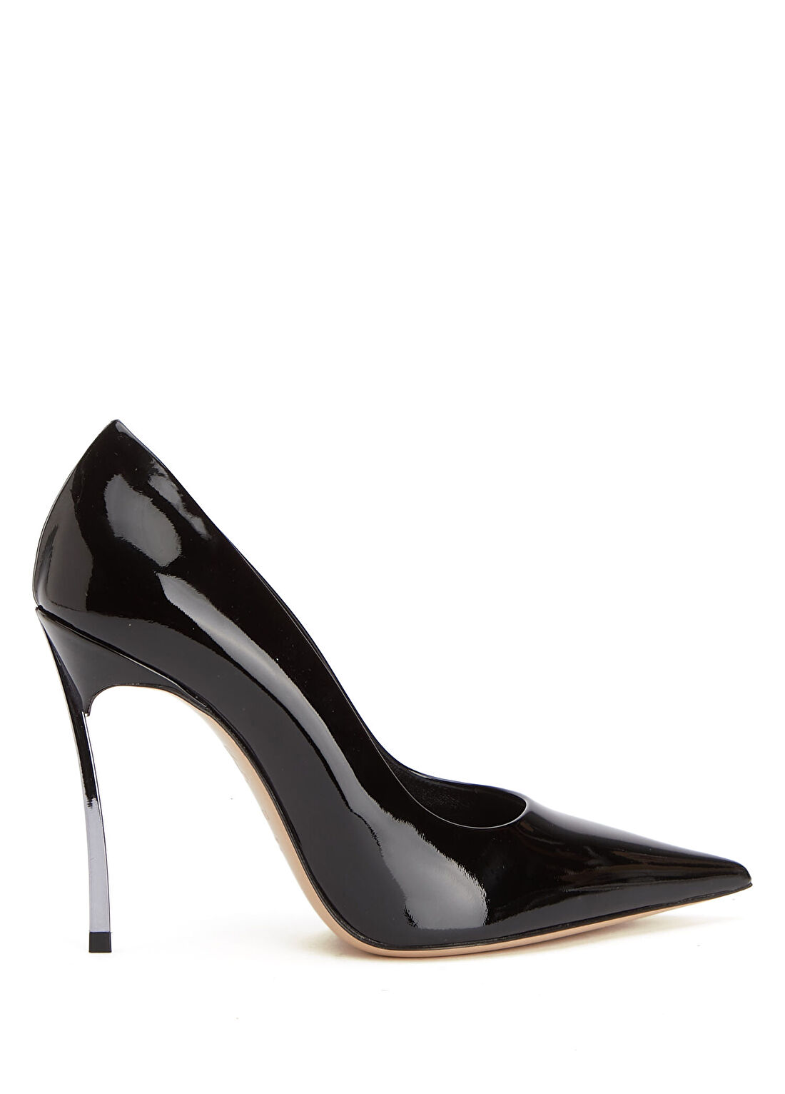 Casadei Super Siyah Deri Stiletto