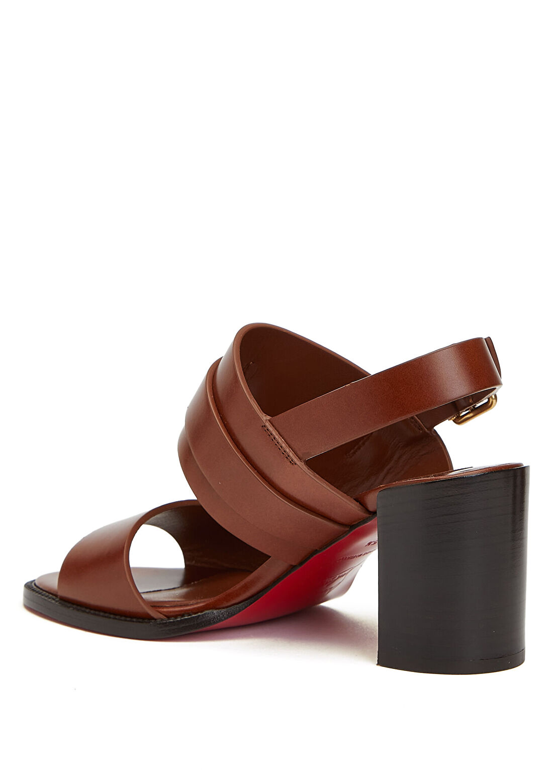 Christian Louboutin Her In Roma Kahverengi Kadın Deri Sandalet görsel 3