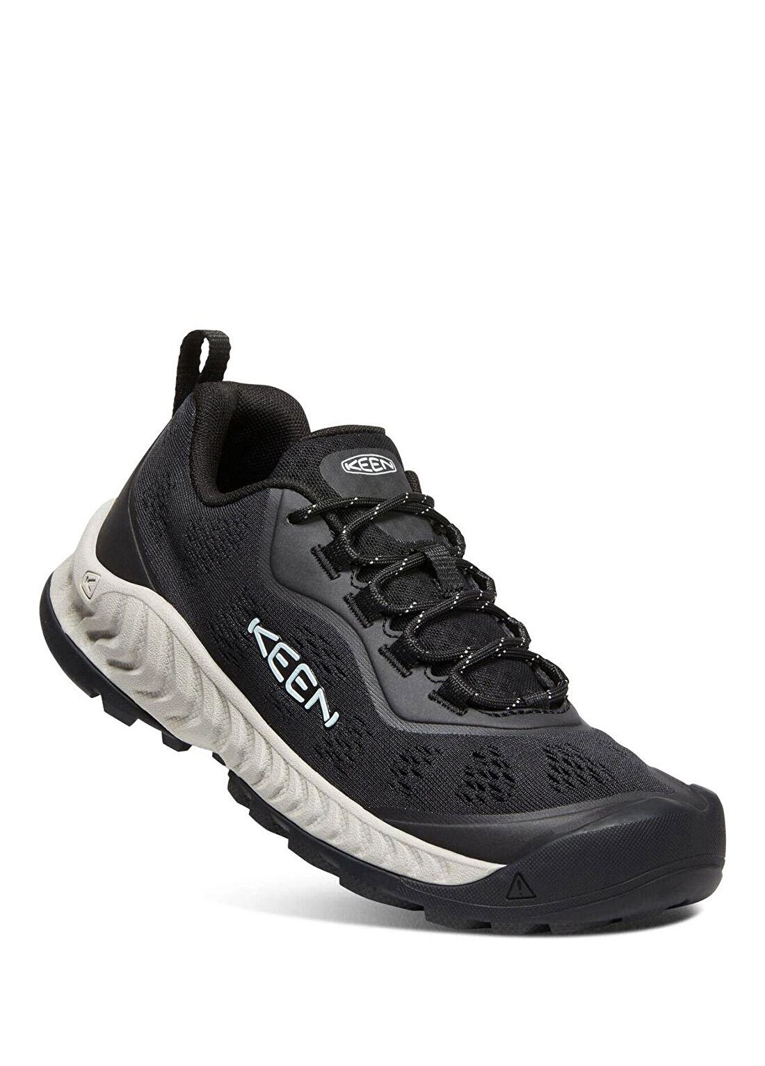 Keen Nxis Speed Black Blue Glass Kadın Yürüyüş Ayakkabısı görsel 3