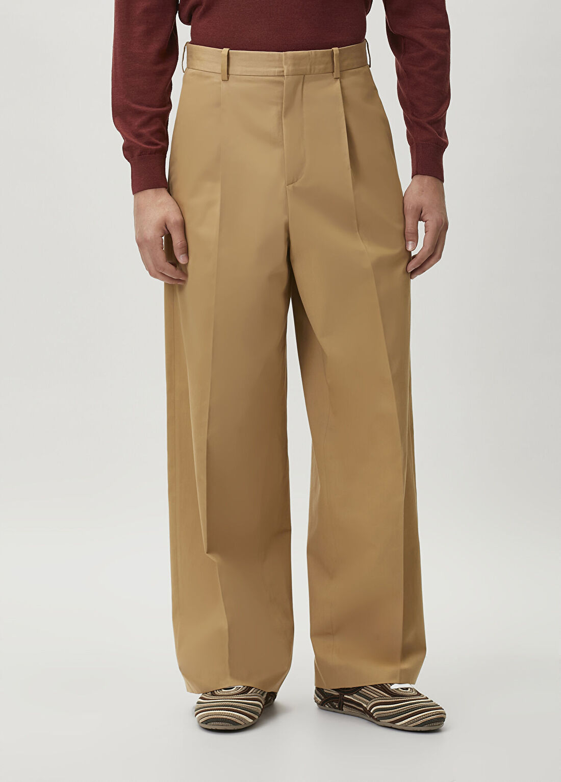 Loewe Taba Wide Leg Pantolon görsel 2