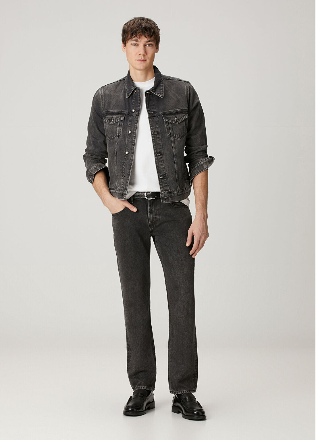 7 For All Mankind Antrasit Jean Pantolon