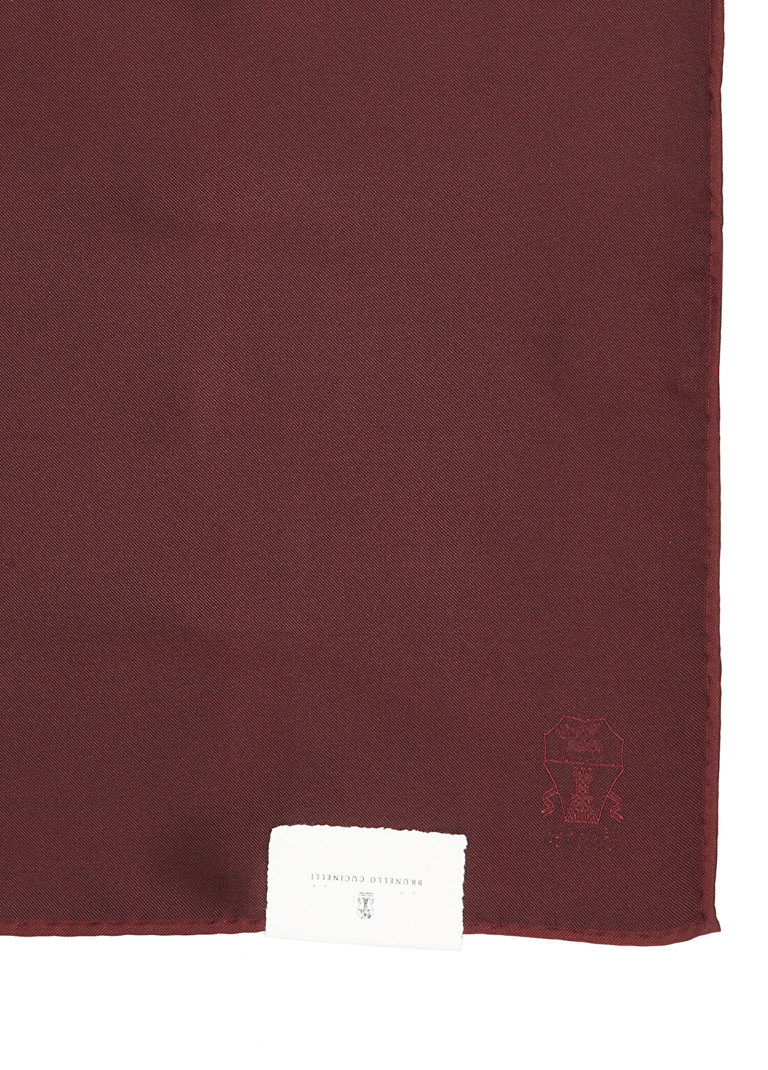 Brunello Cucinelli Çok Renkli İpek Poşet Mendil görsel 2