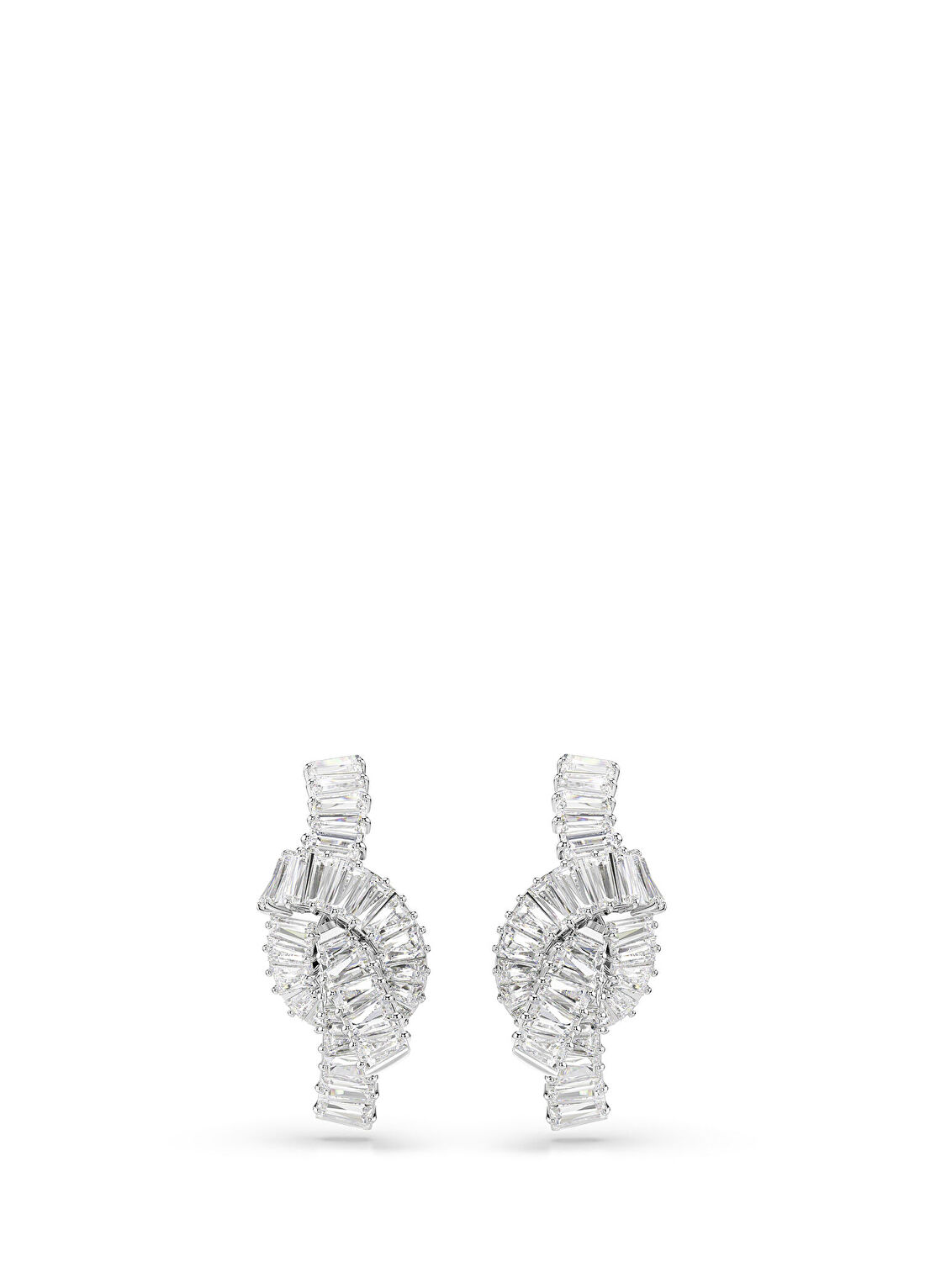 Swarovski Matrıx Pe Knot Whı Rhs Kadın Küpe 5727040