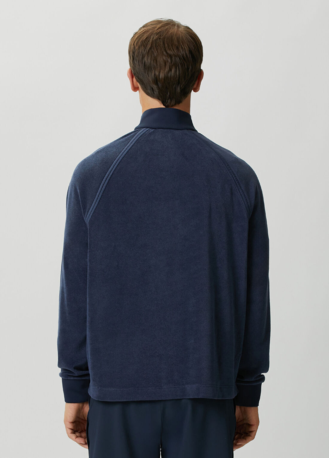 On Courtside Lacivert Terry Sweatshirt görsel 4