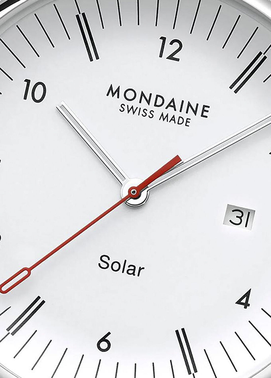 Mondaine Doppıo Solar Mle.41910.Sm Metalik Gri Çelik Erkek Kol Saati görsel 3