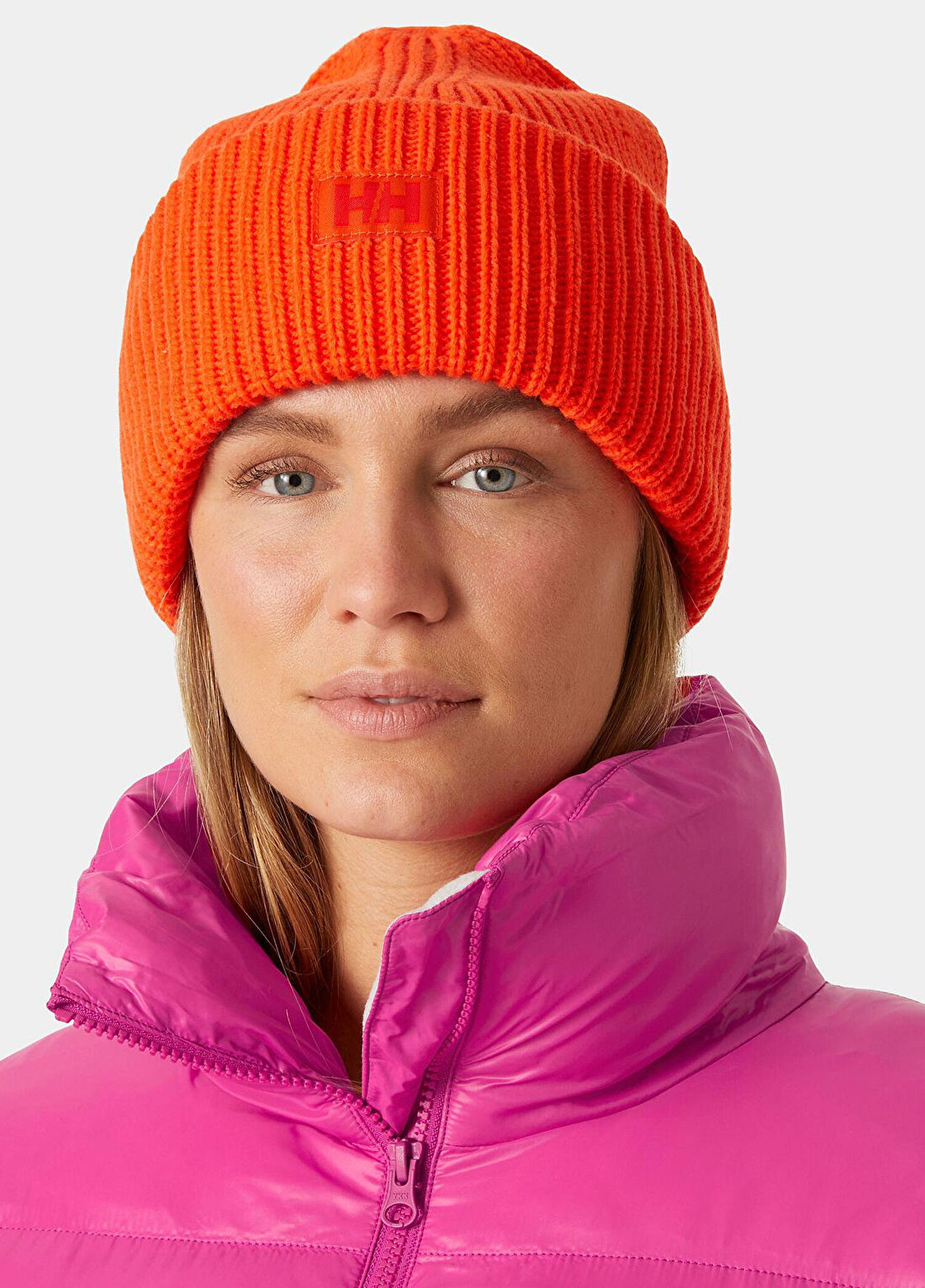 Helly Hansen W Jade Puffer Pembe Kadın Mont görsel 4