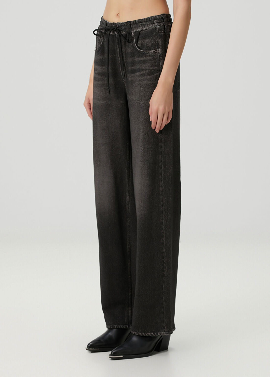Rag&Bone Miramar Koyu Gri Jean Pantolon görsel 2