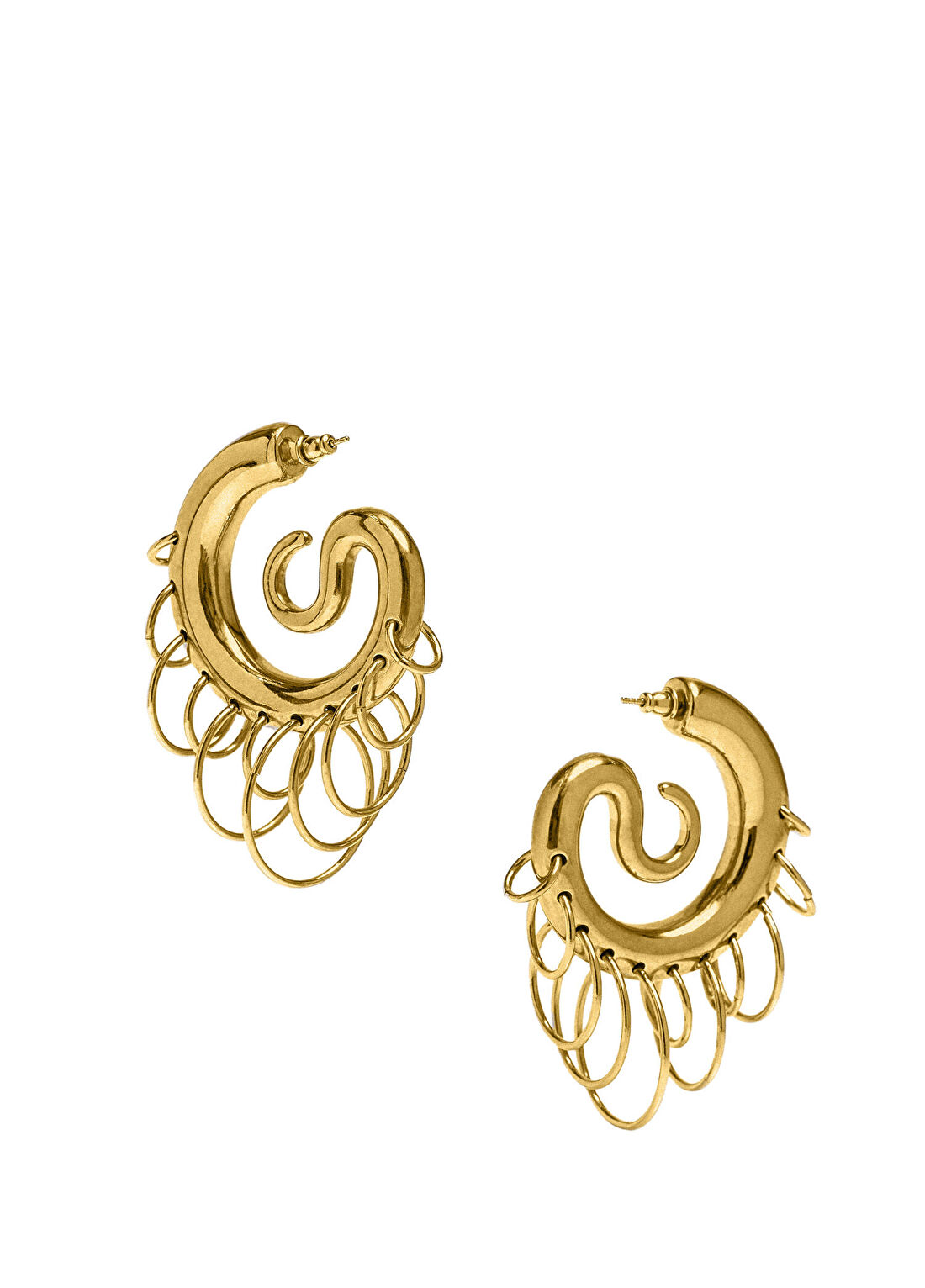 Panconesi Pierced Serpent Medium Kadın Küpe