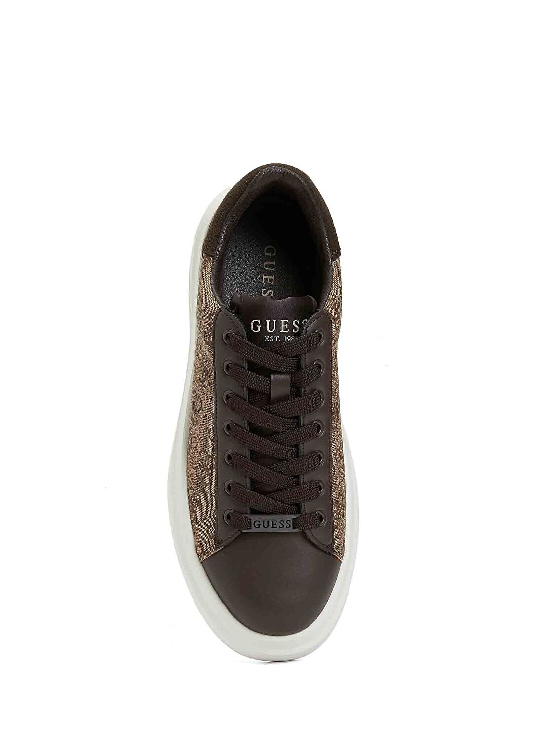 Guess Bej Kahve Erkek Sneaker görsel 4