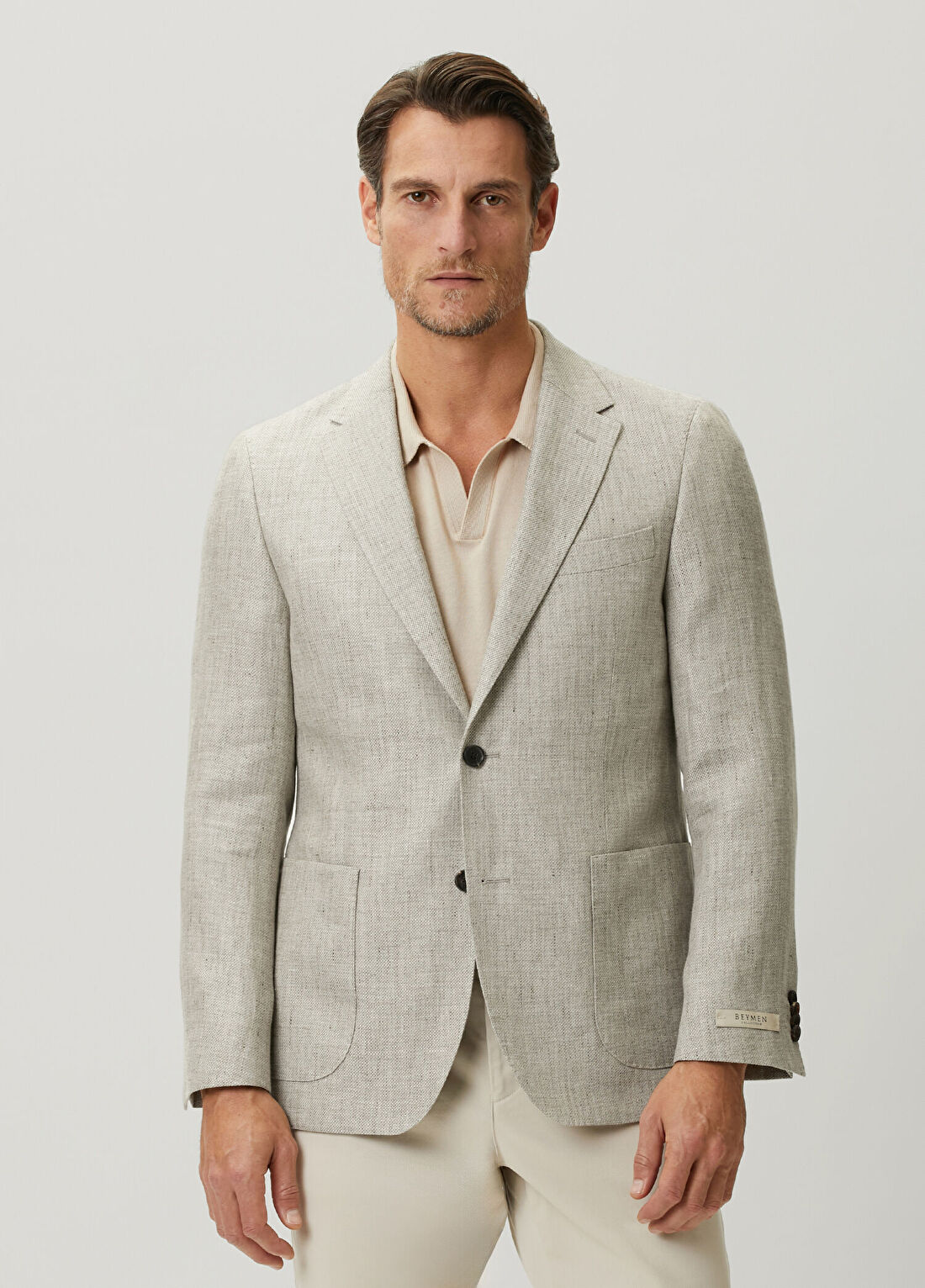 Beymen Collection Drop 7 Bej Keten Ceket görsel 2