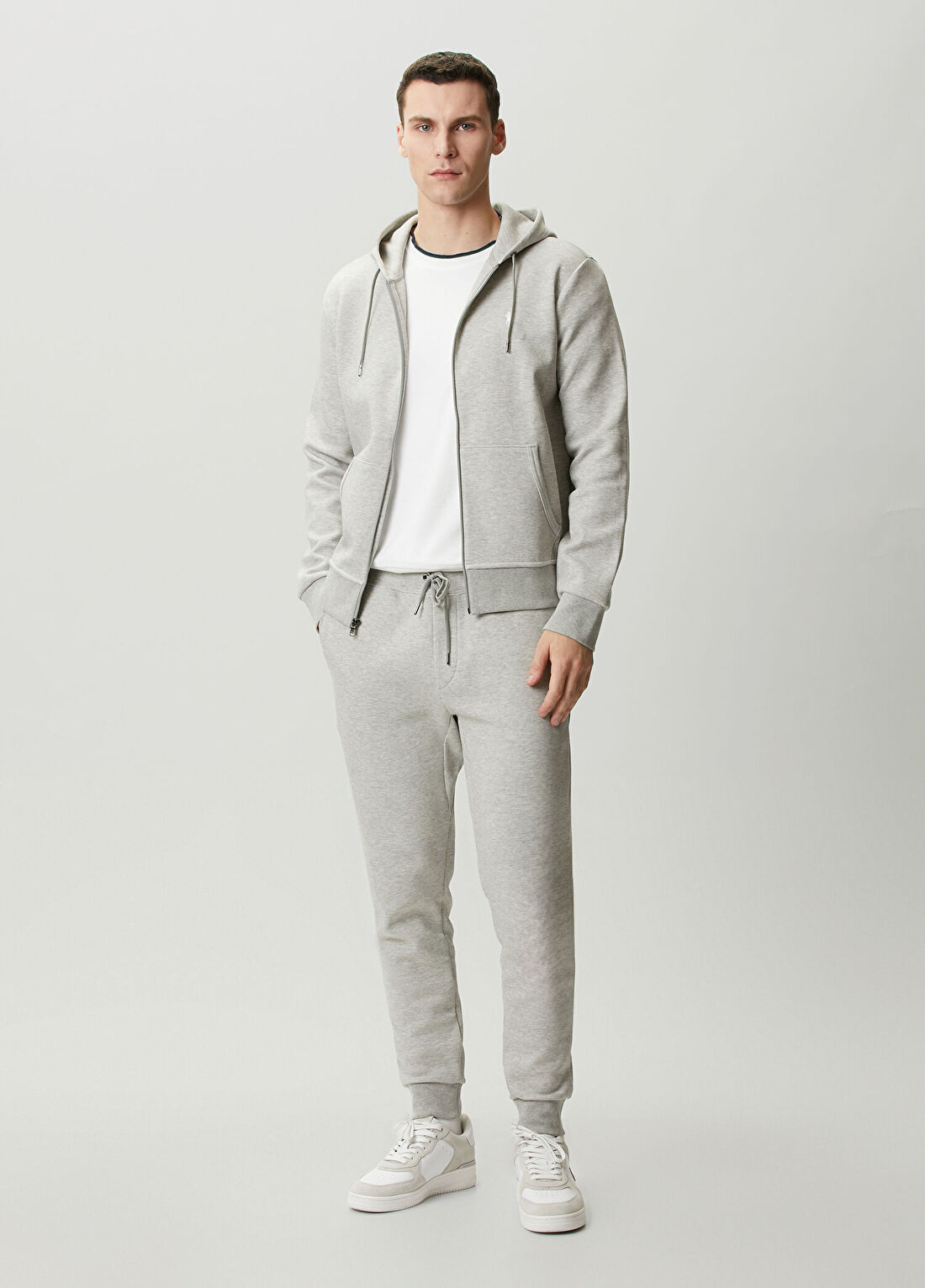 Polo Ralph Lauren Gri Kapüşonlu Sweatshirt görsel 2