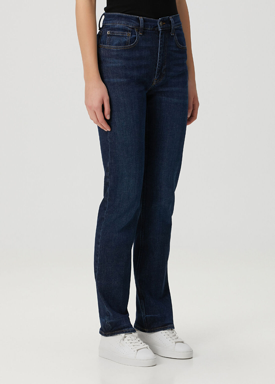 Polo Ralph Lauren Koyu Mavi Jean Pantolon görsel 3