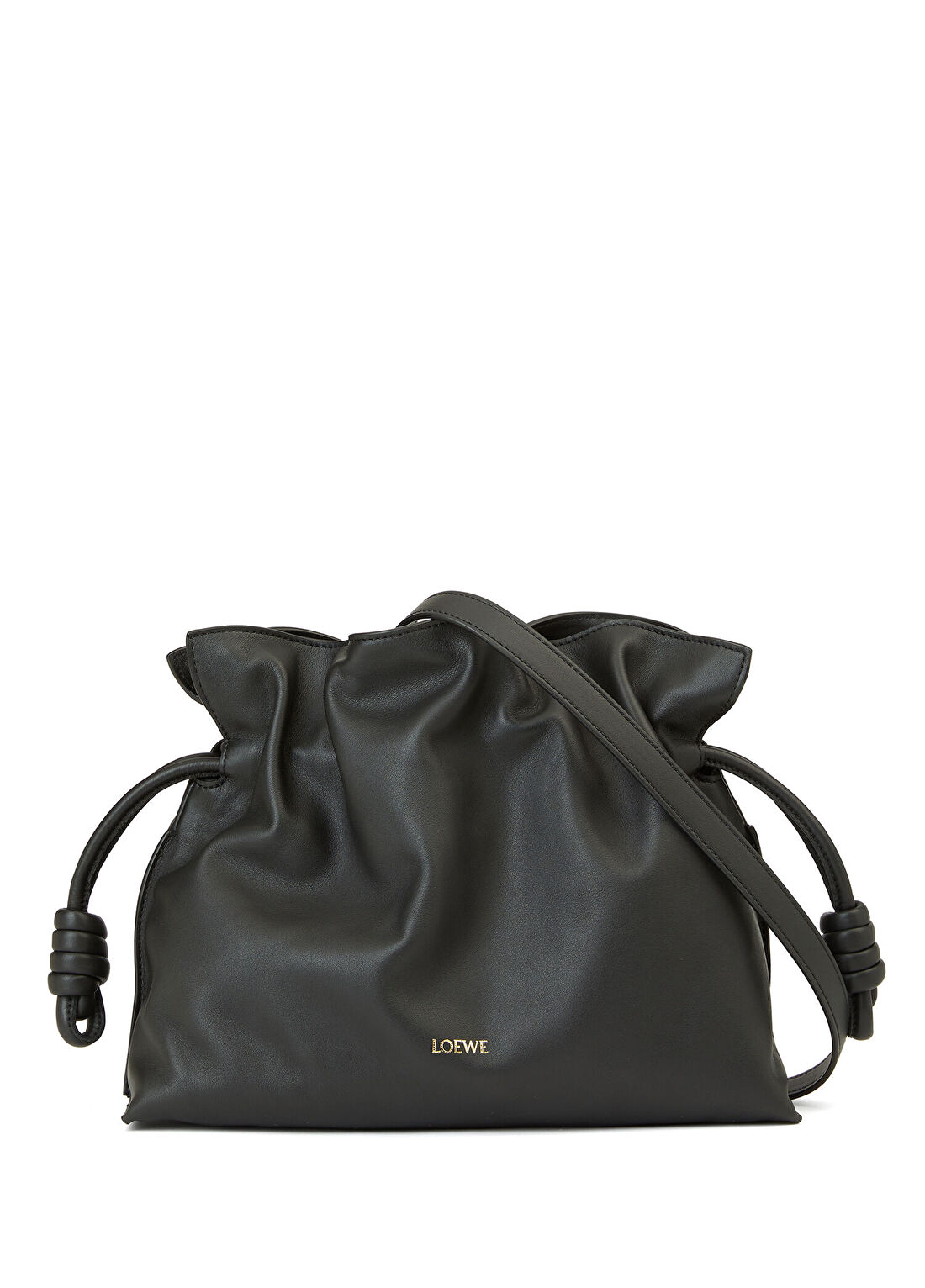 Loewe Flamenco Medium Siyah Kadın Deri Çanta