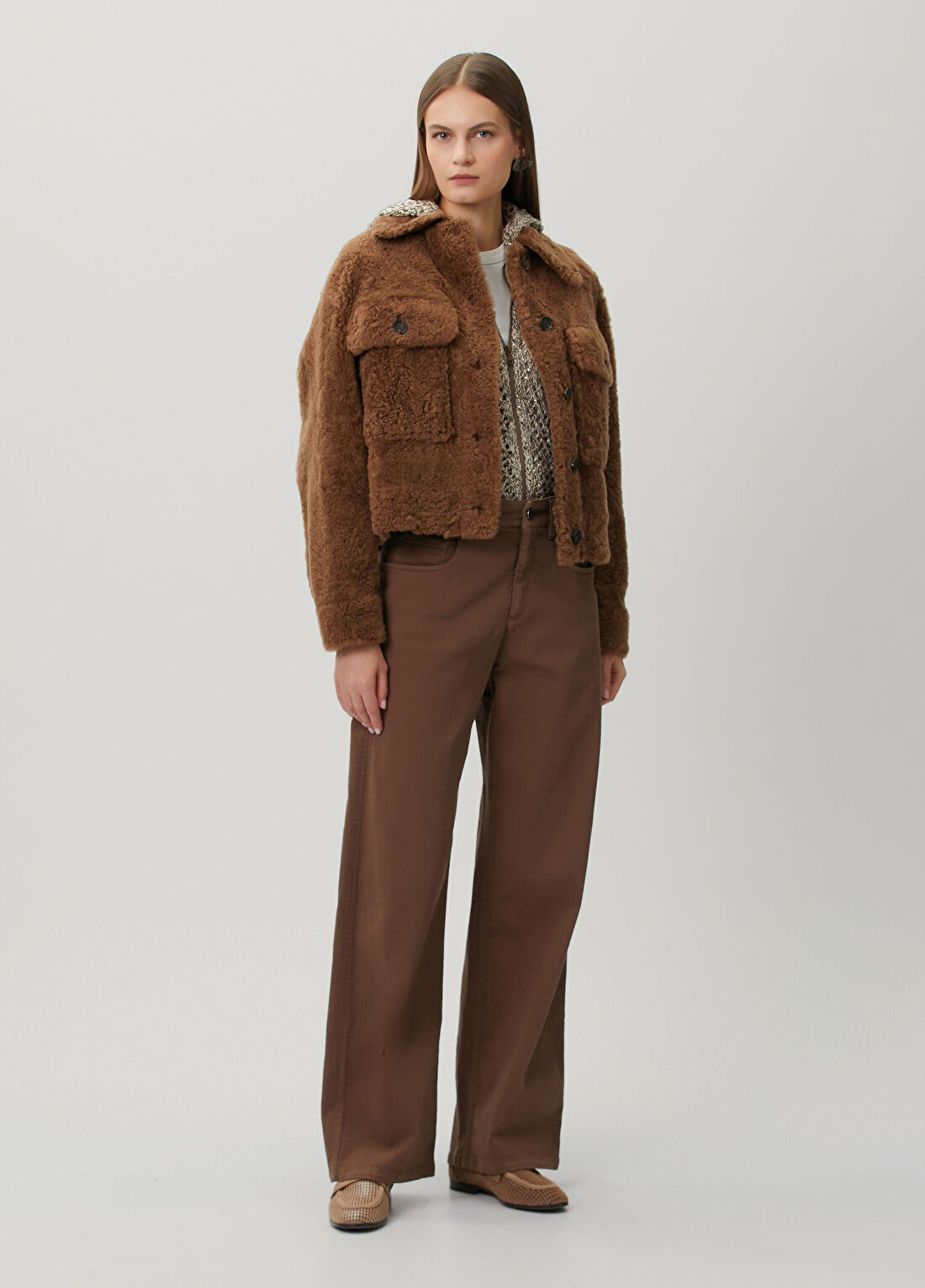 Brunello Cucinelli Kahverengi Jean Pantolon