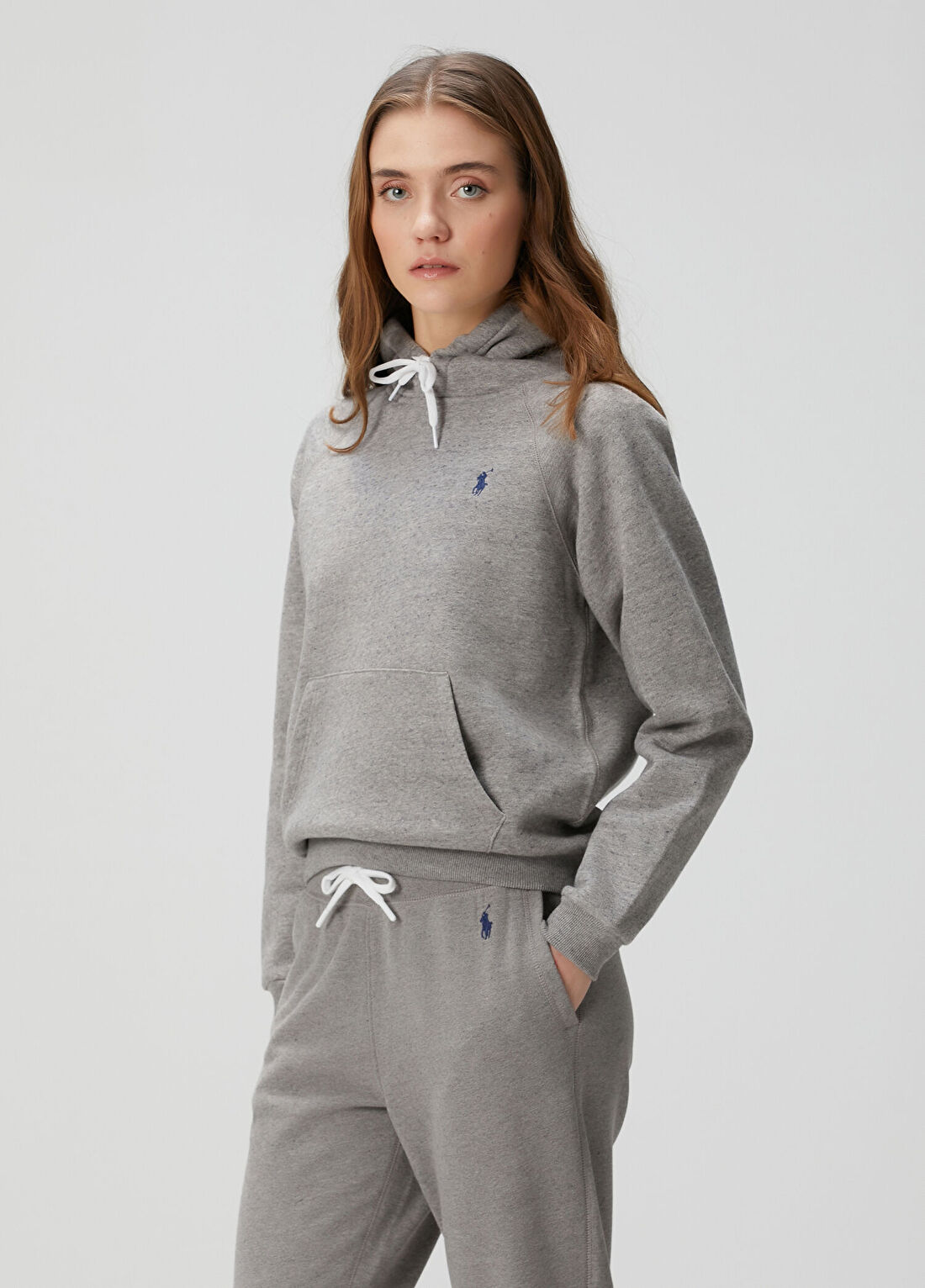 Polo Ralph Lauren Gri Kapüşonlu Sweatshirt
