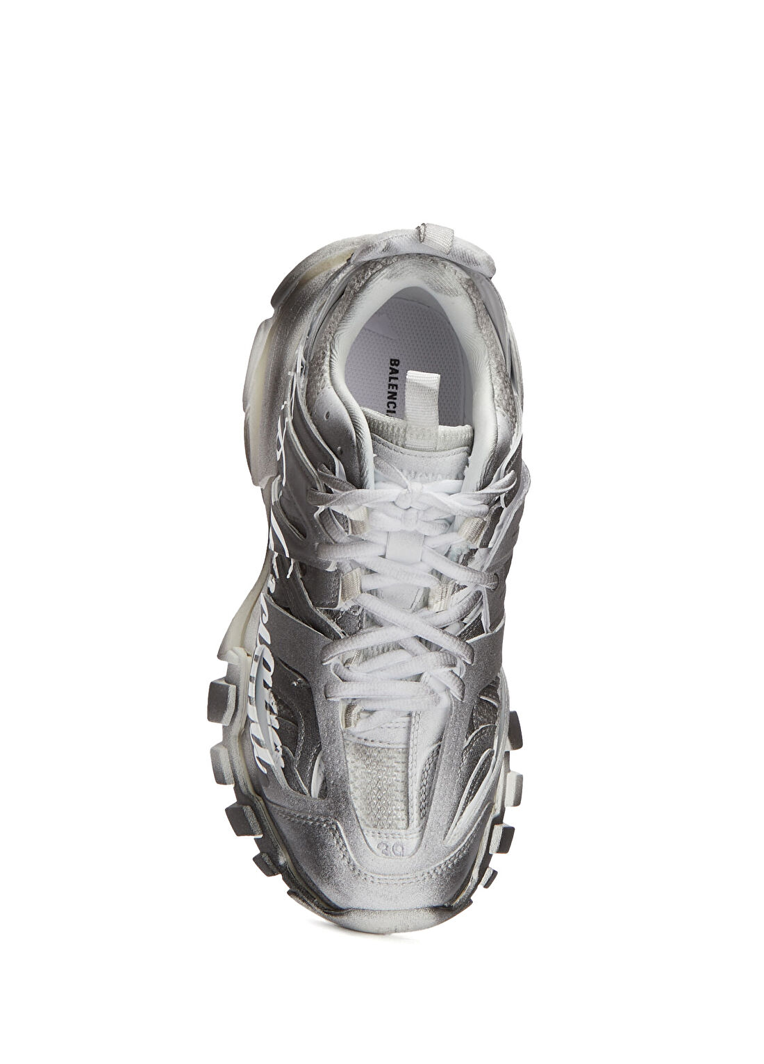 Balenciaga Track Siyah Beyaz Kadın Sneaker görsel 4