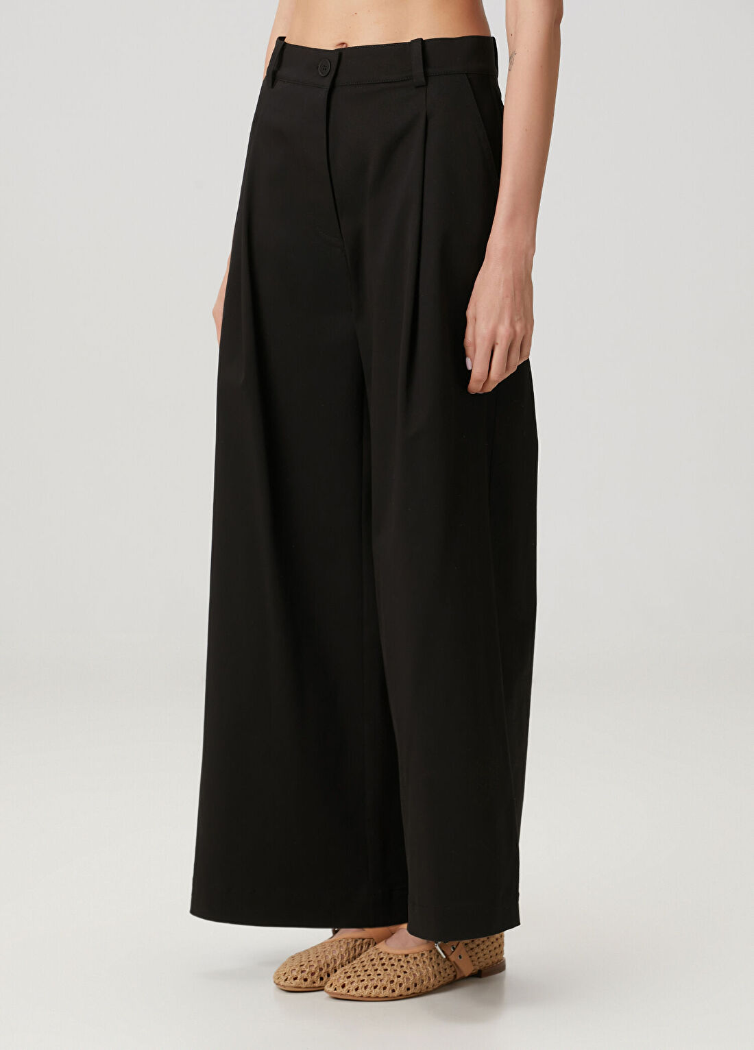 Amour et Naturel Siyah Pantolon görsel 3