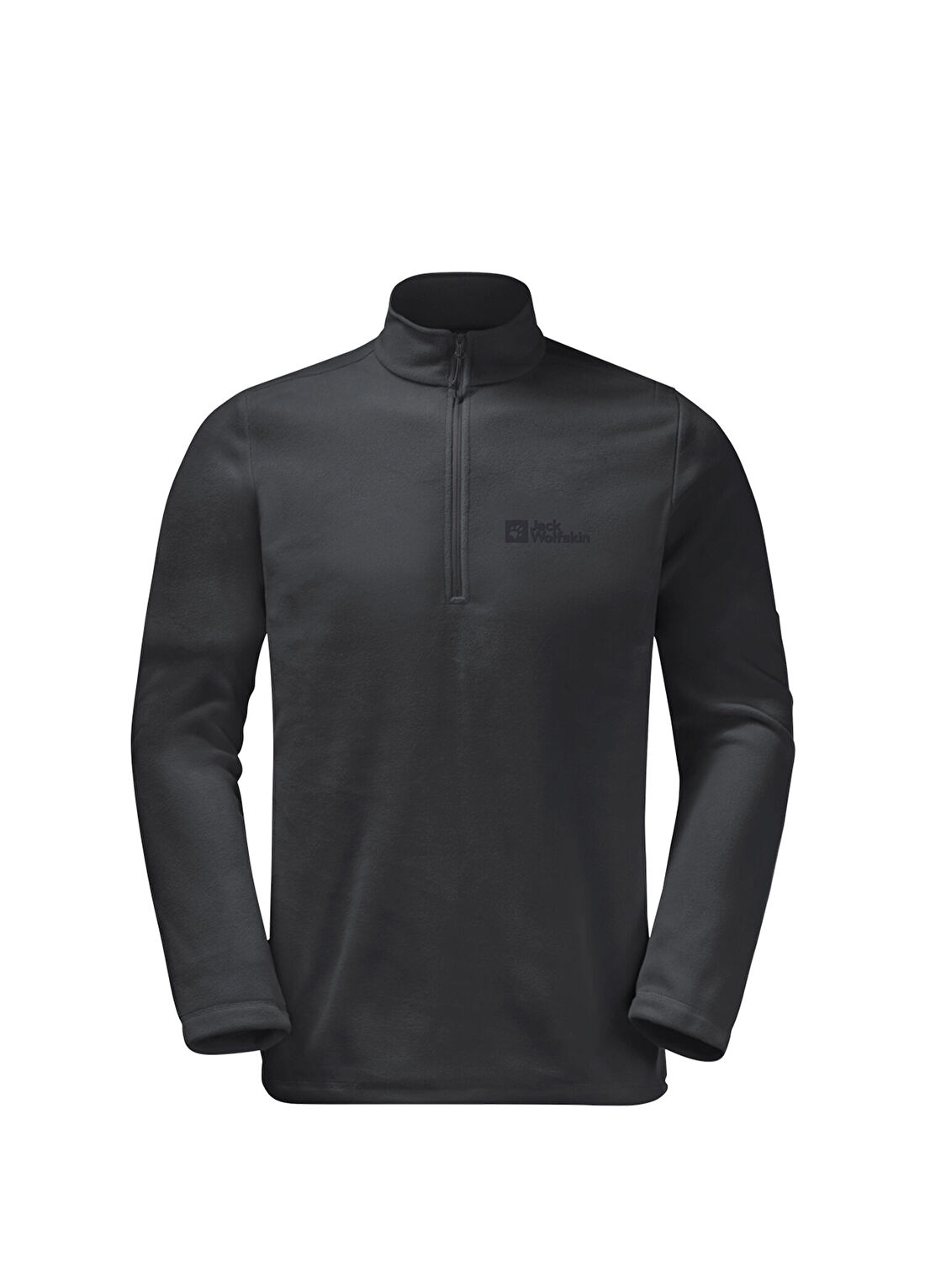 Jack Wolfskin Taunus M Antrasit Yarım Fermuarlı Uzun Kollu Erkek Polar