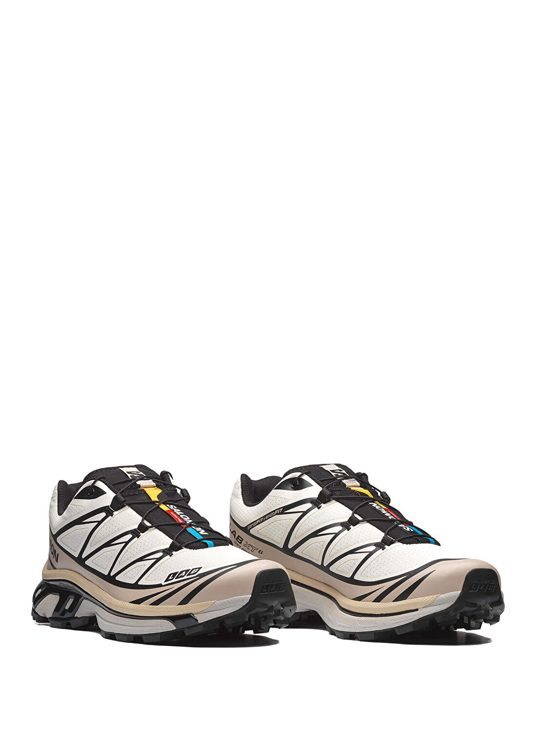 Salomon XT-6 Krem Unisex Sneaker görsel 3