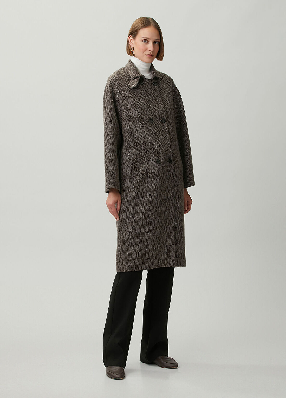 Kiton Palto görsel 3