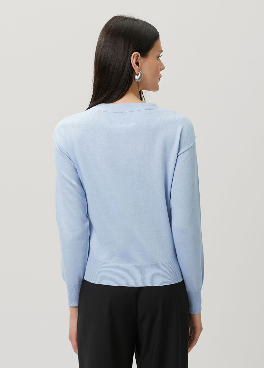 MM6 Maison Margiela Mavi Hırka görsel 4