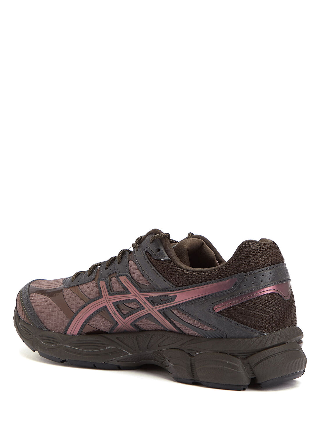 Asics Gel-Cumulus 16 Kahverengi Erkek Deri Sneaker görsel 3