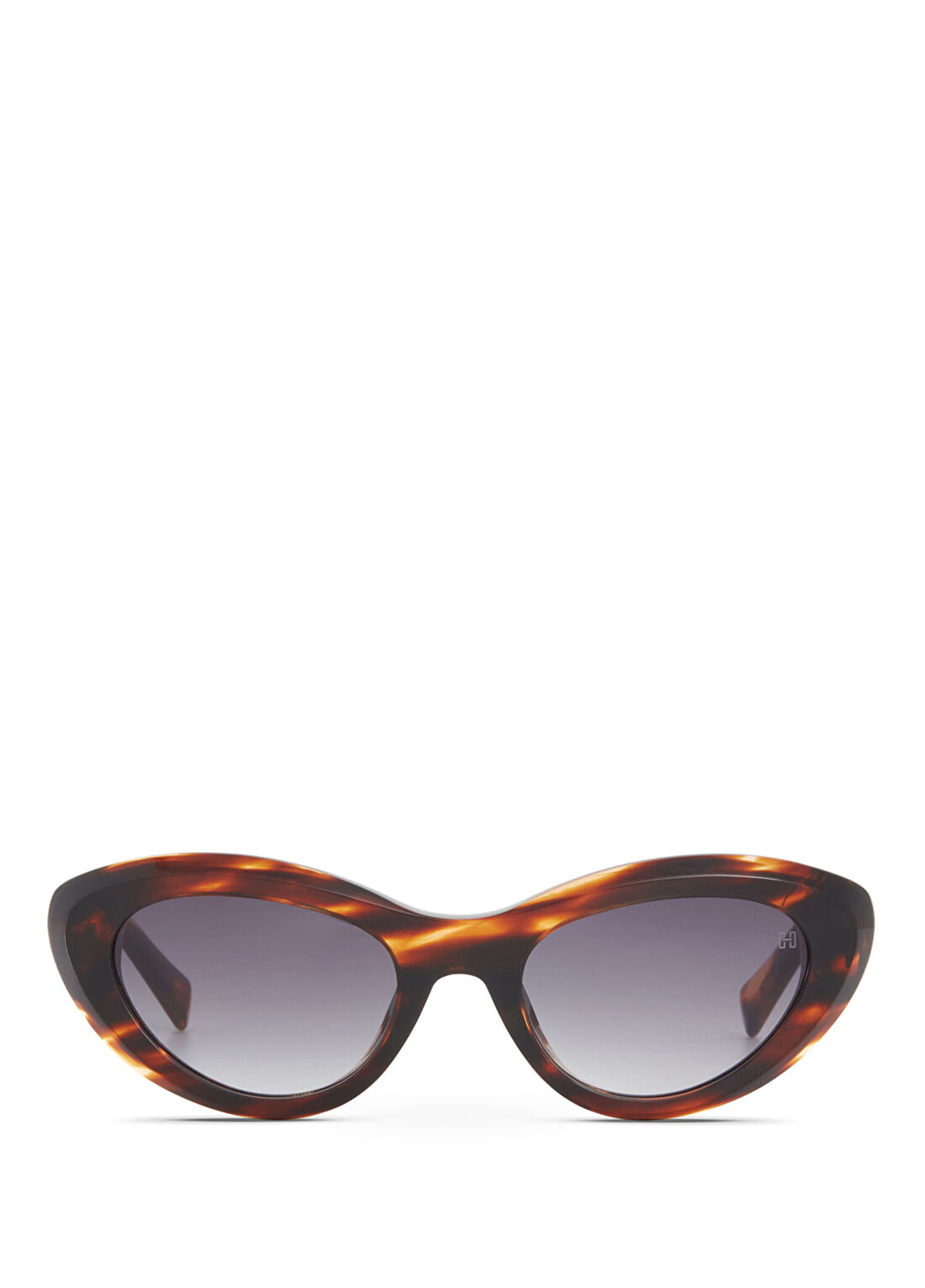 Hermossa Hm 1678 C2 Cat Eye Havana Asetat Kadın Güneş Gözlüğü görsel 2
