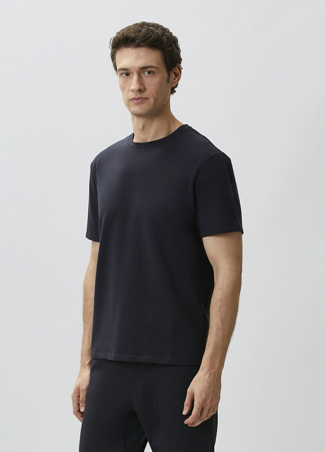 Network N-Tech Lacivert Basic T-shirt görsel 4