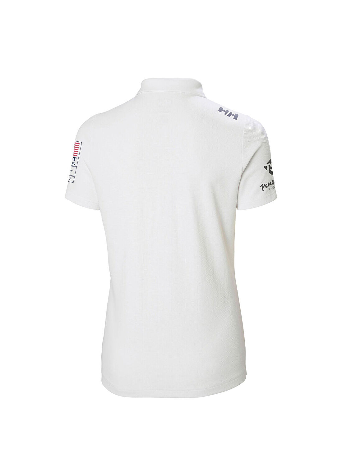 Helly Hansen W Crew Tech Hea Polo Yaka Kısa Kollu Kadın Spor T-Shirt görsel 2