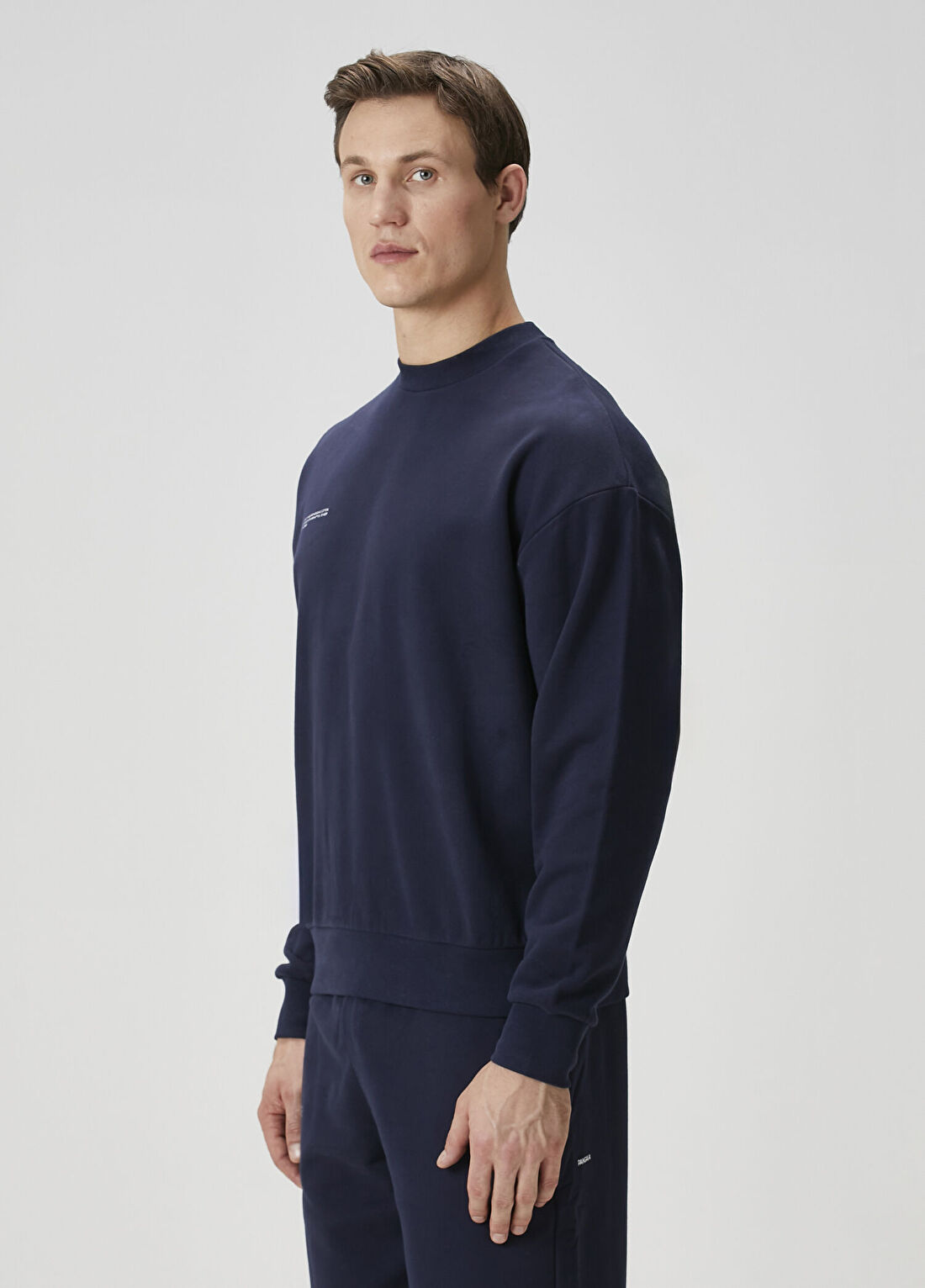 Pangaia Lacivert Sweatshirt görsel 3