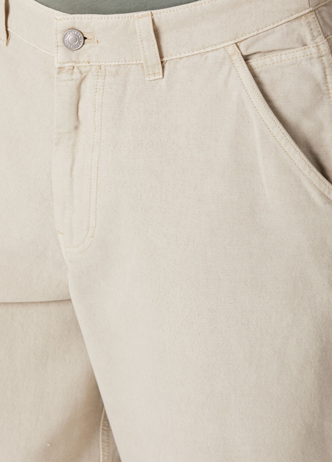 AllSaints Jackson Bej Jean Pantolon görsel 4