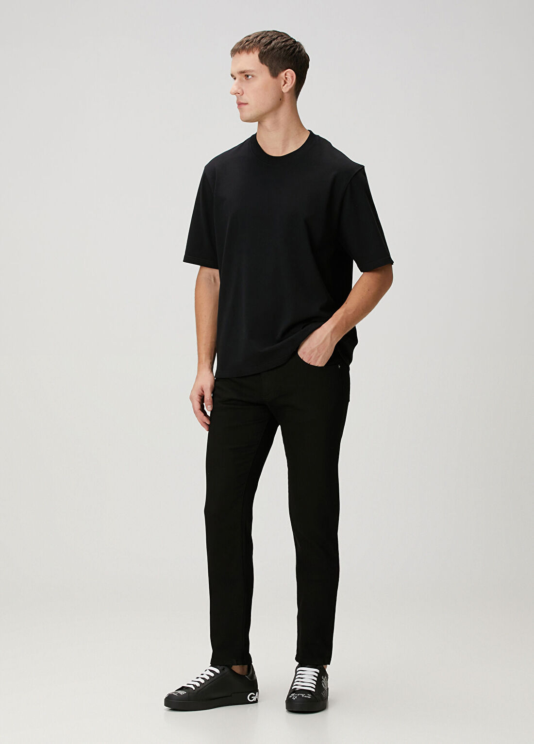 Dolce&Gabbana Siyah Jean Pantolon