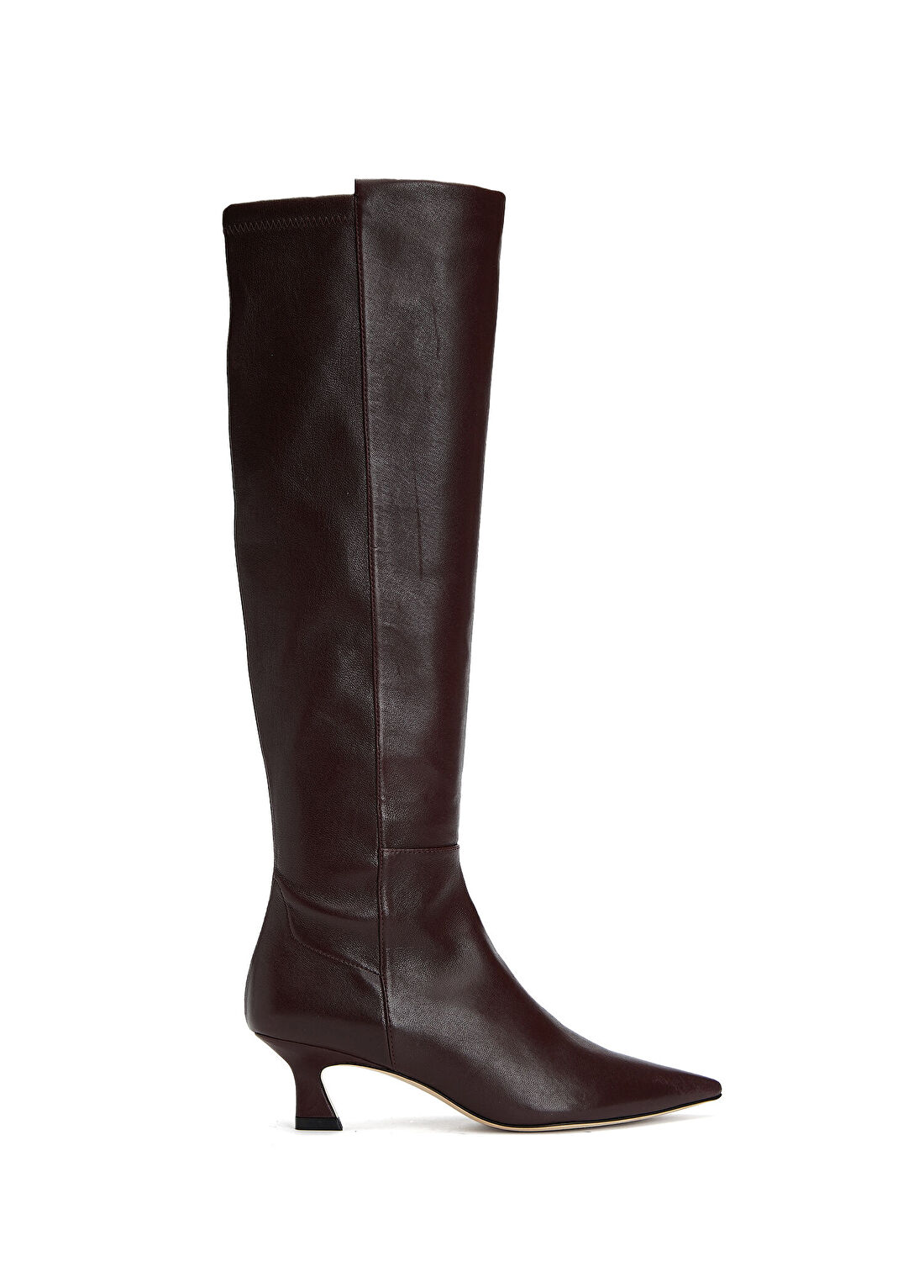 Stuart Weitzman 5050 Vinnie Bordo Kadın Deri Çizme
