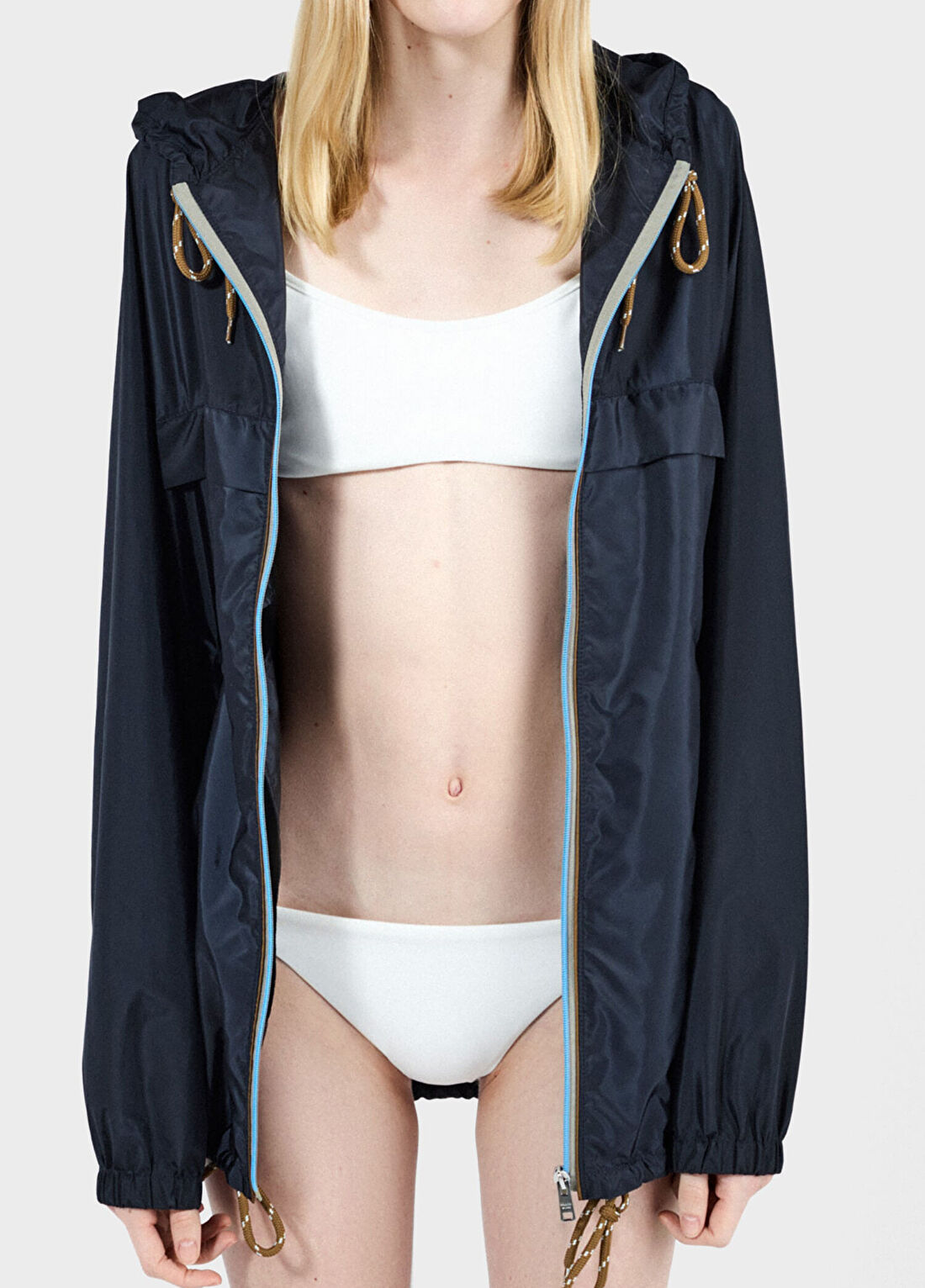 Prada Beyaz Streç Jarse Kadın Bikini Altı görsel 2
