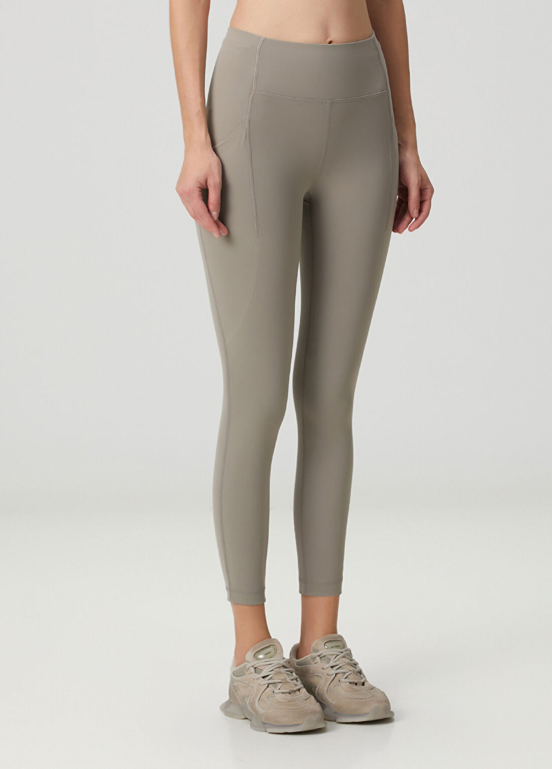 lululemon Wunder Train High-Rise Gri Tayt 28" görsel 2
