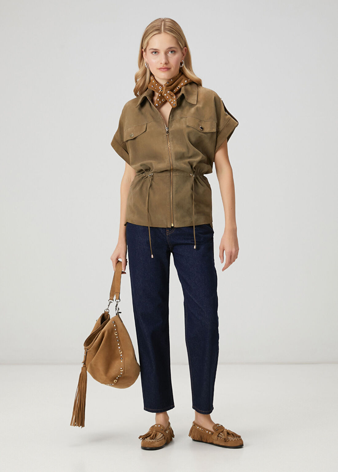 Beymen Club Mom Fit Indigo Jean Pantolon
