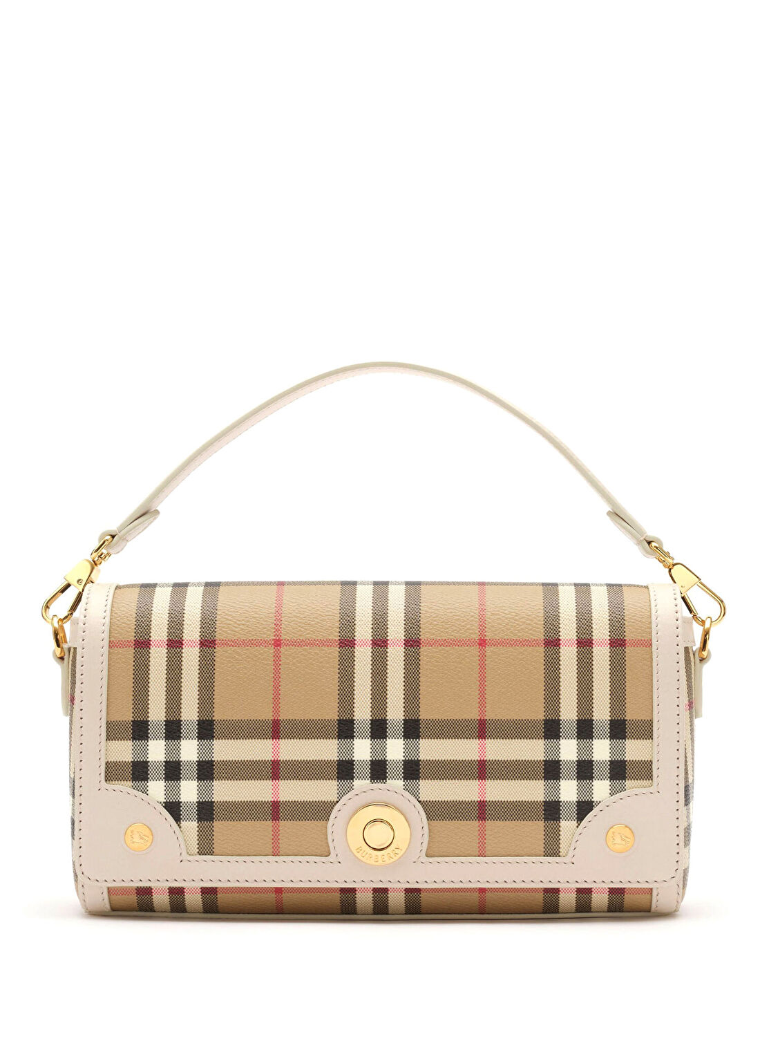 Burberry Top Handle Note Bej Kadın El Çantası
