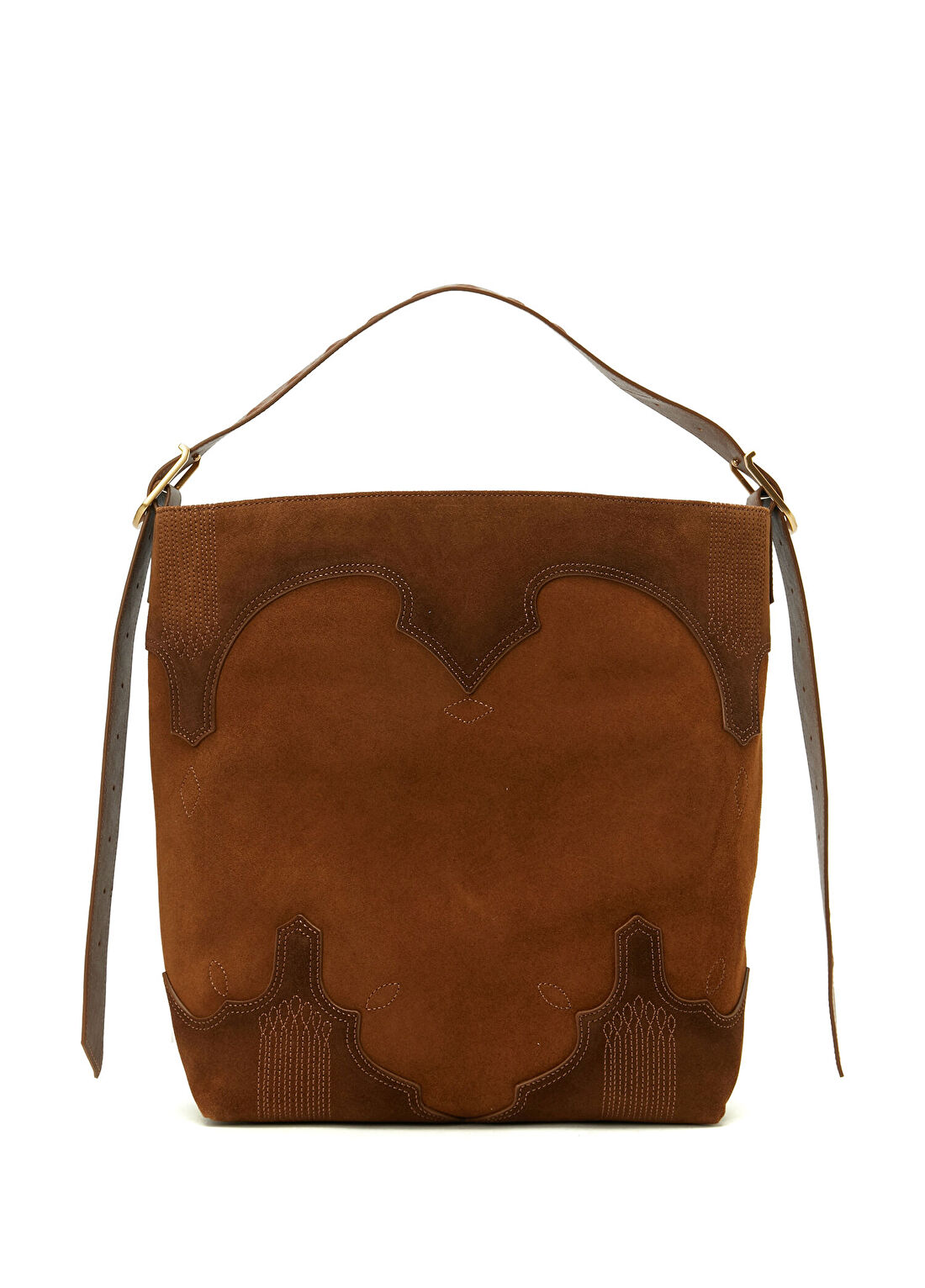 Zadig&Voltaire Jane Taba Kadın Süet Çanta görsel 4