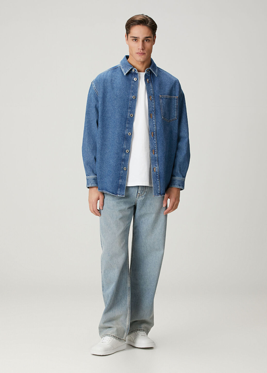 Loewe Relaxed Fit Mavi Jean Pantolon