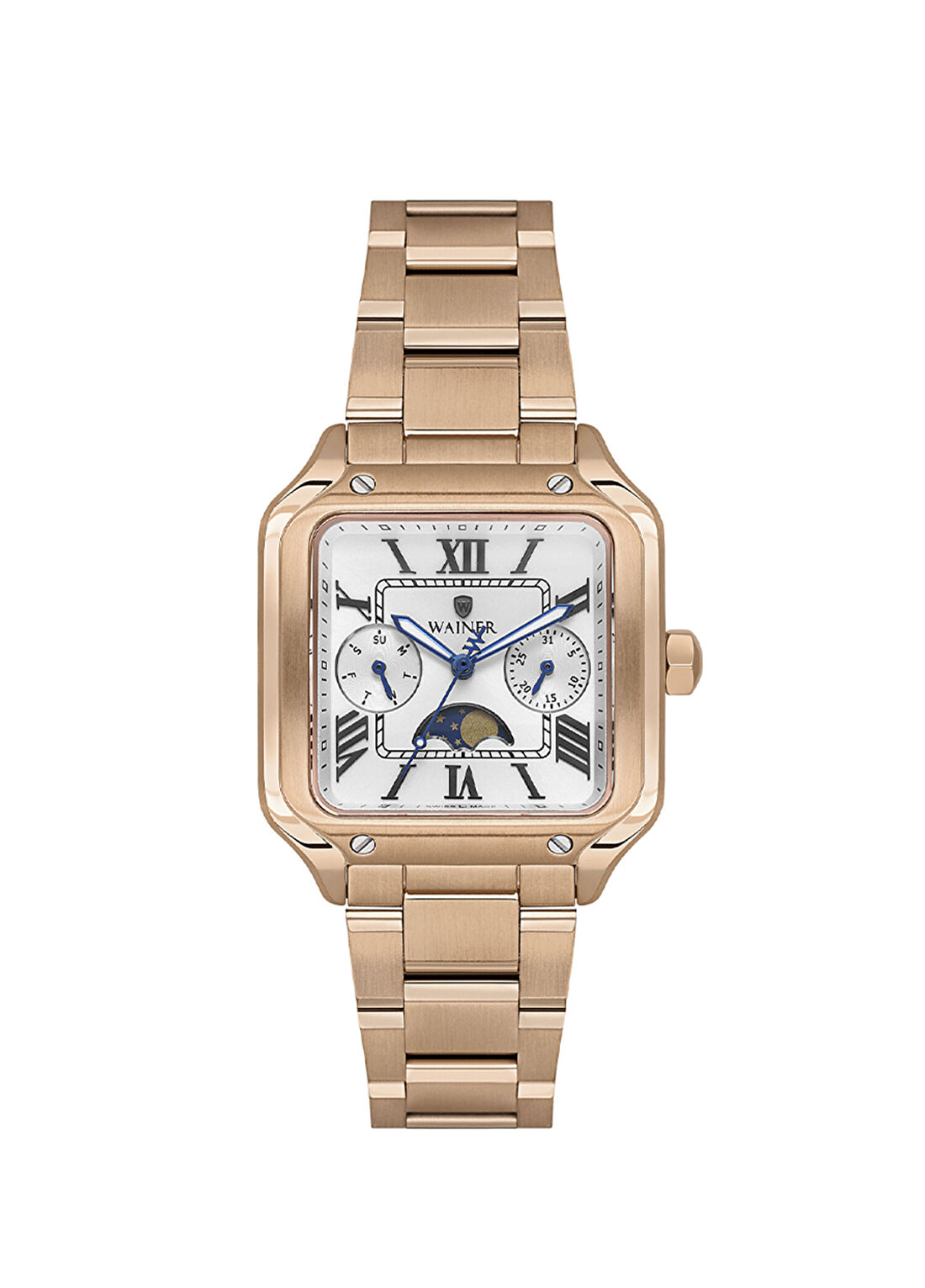 Wainer WA.18091-G Rosegold Çelik Kadın Kol Saati