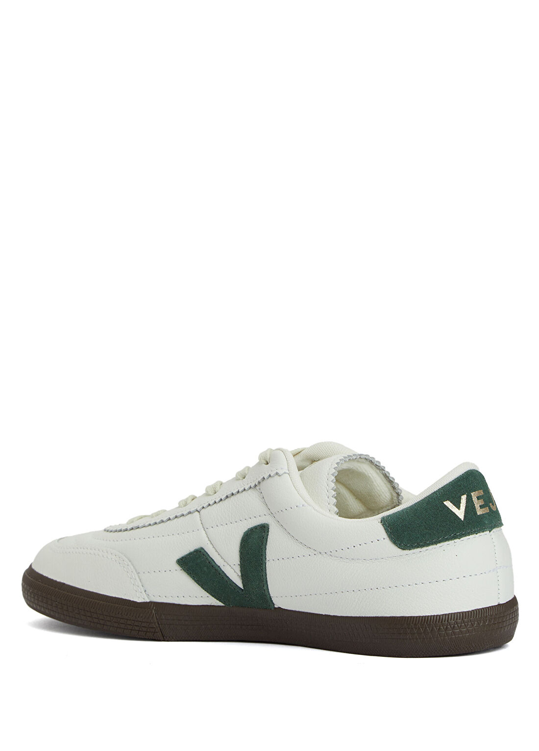 Veja Panenka O.T. Beyaz Yeşil Kadın Deri Sneaker görsel 3