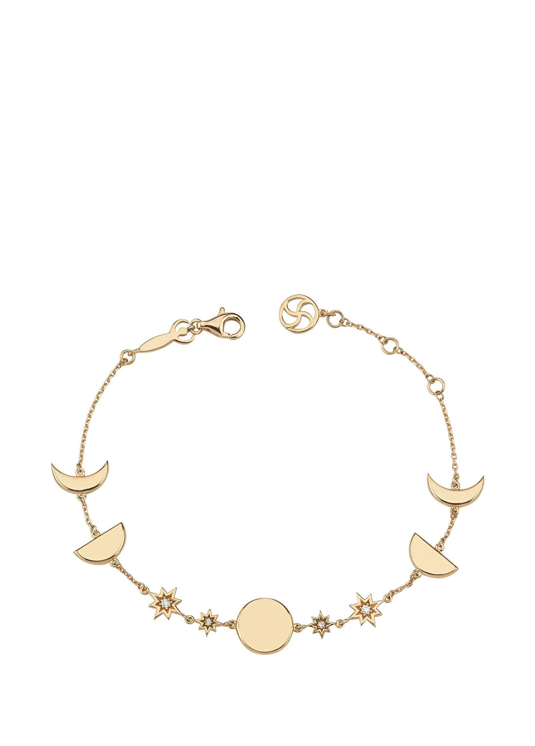 Bee Goddess Star Light Kadın Altın Bileklik
