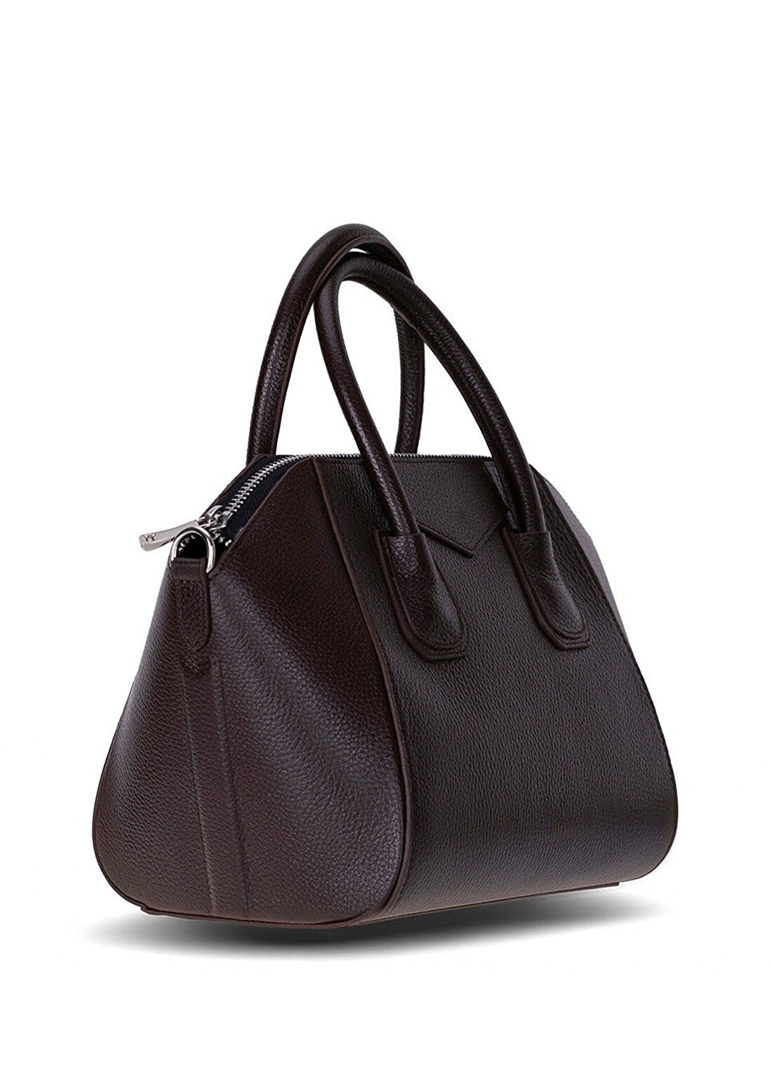Bloominbag Aria Walnut Kahverengi Orta Boy Deri Kadın El ve Omuz Çantası görsel 2