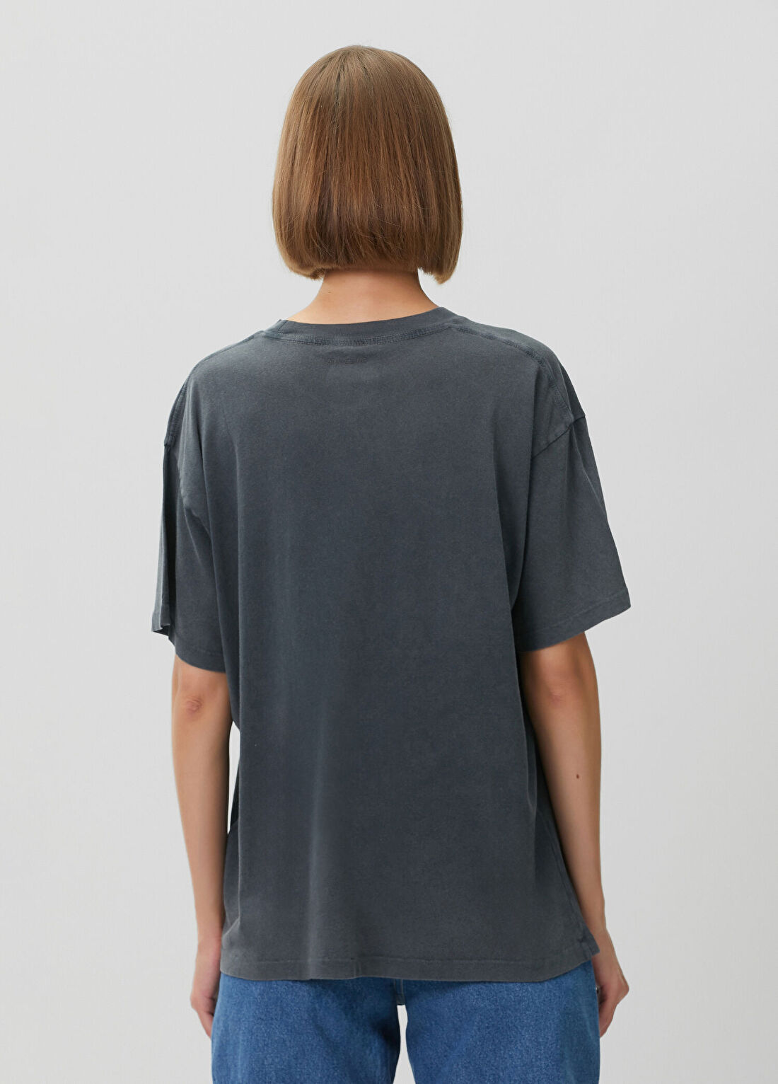 Anine Bing Cade Siyah T-shirt görsel 4